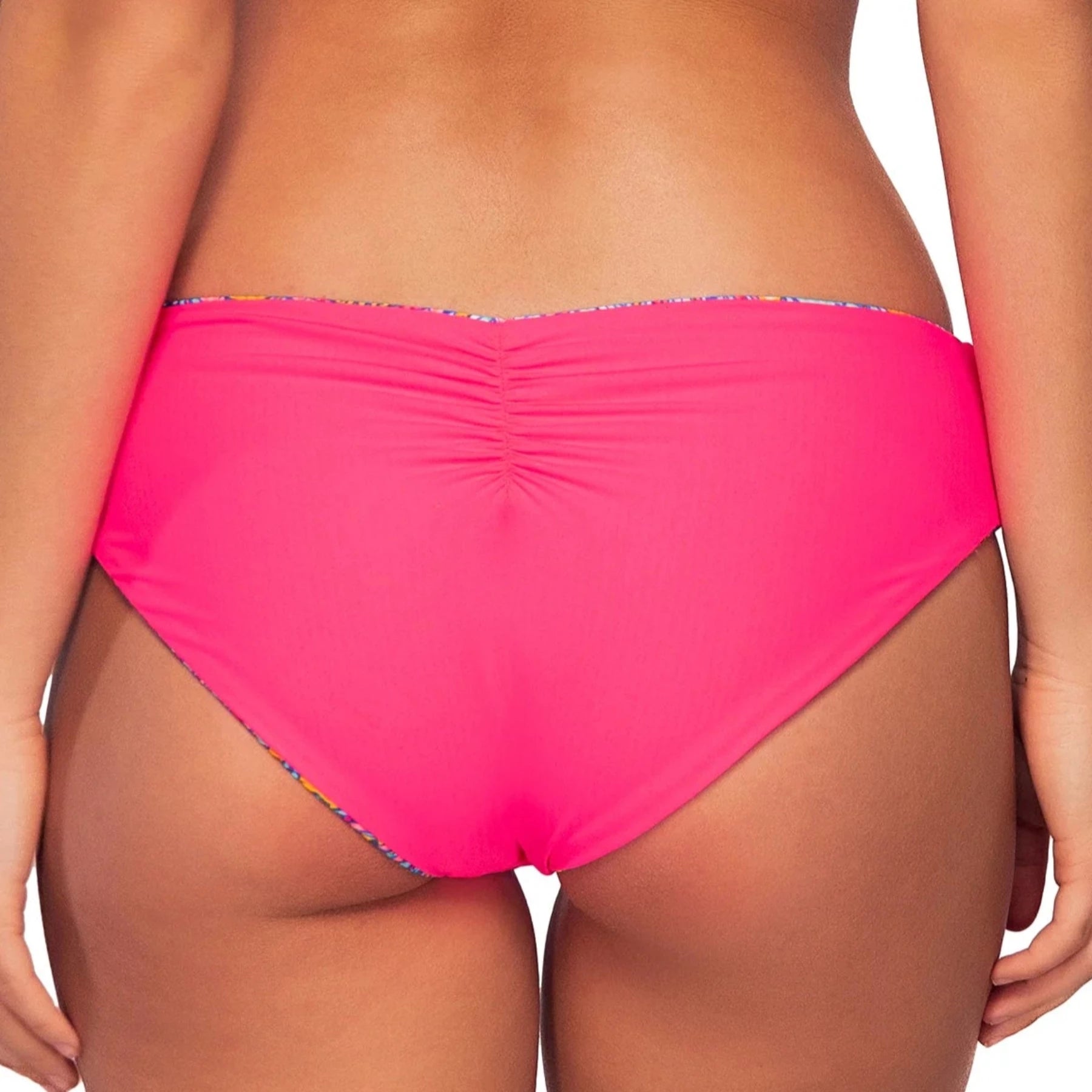 Sunsets Alana Reversible Hipster Bikini Bottom 19B Paisley Pop Back 2