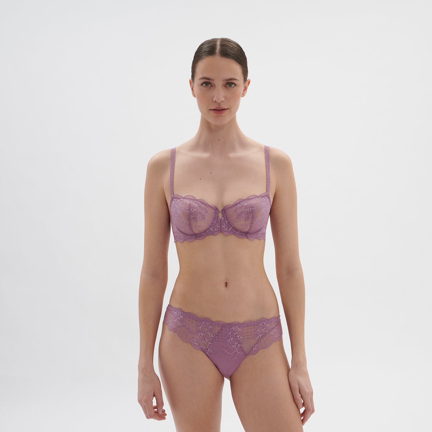 Simone Perele Reve Bikini Brief 12Z720 - Mauve Glamour