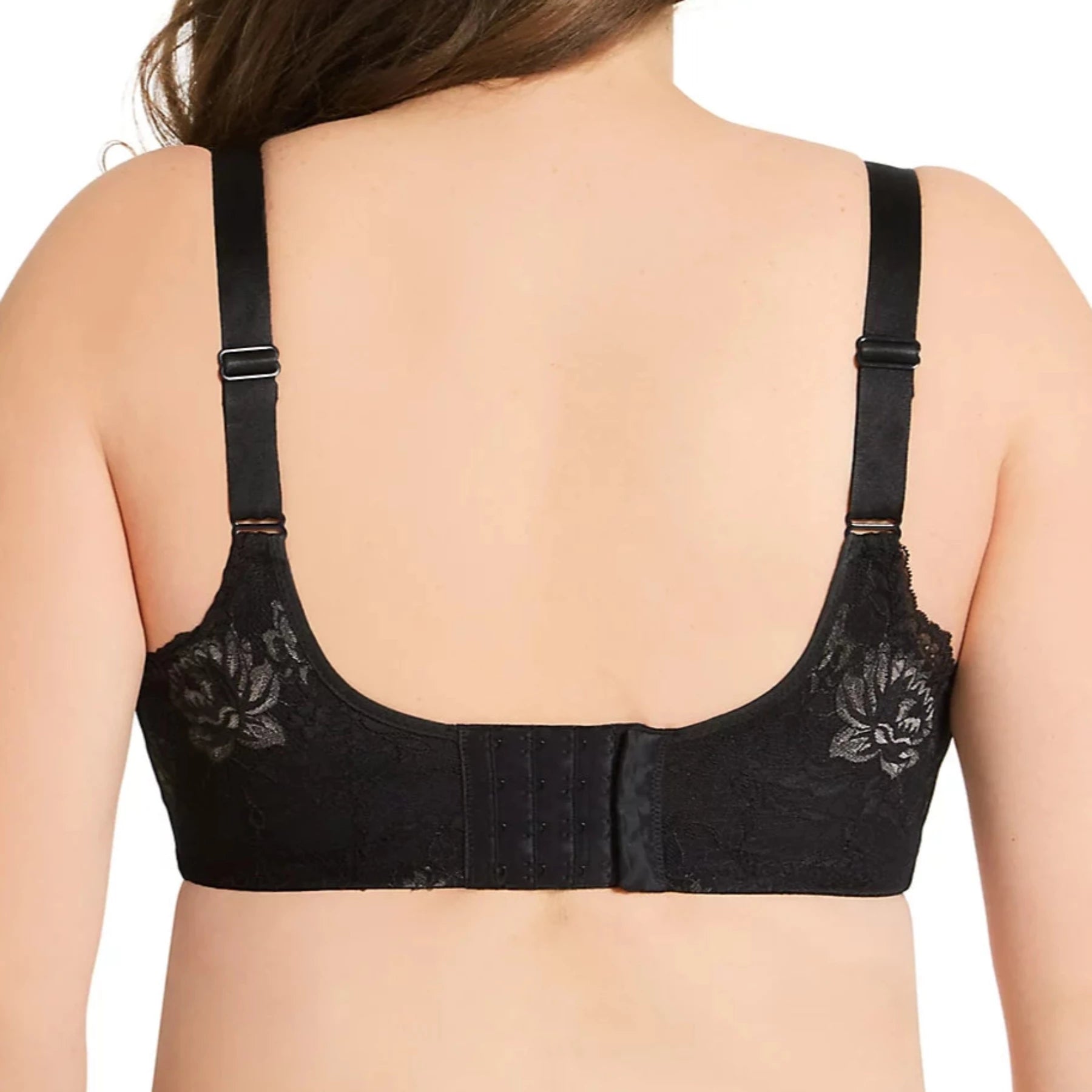 Microfiber & Lace Molded Underwire 2911 - Black