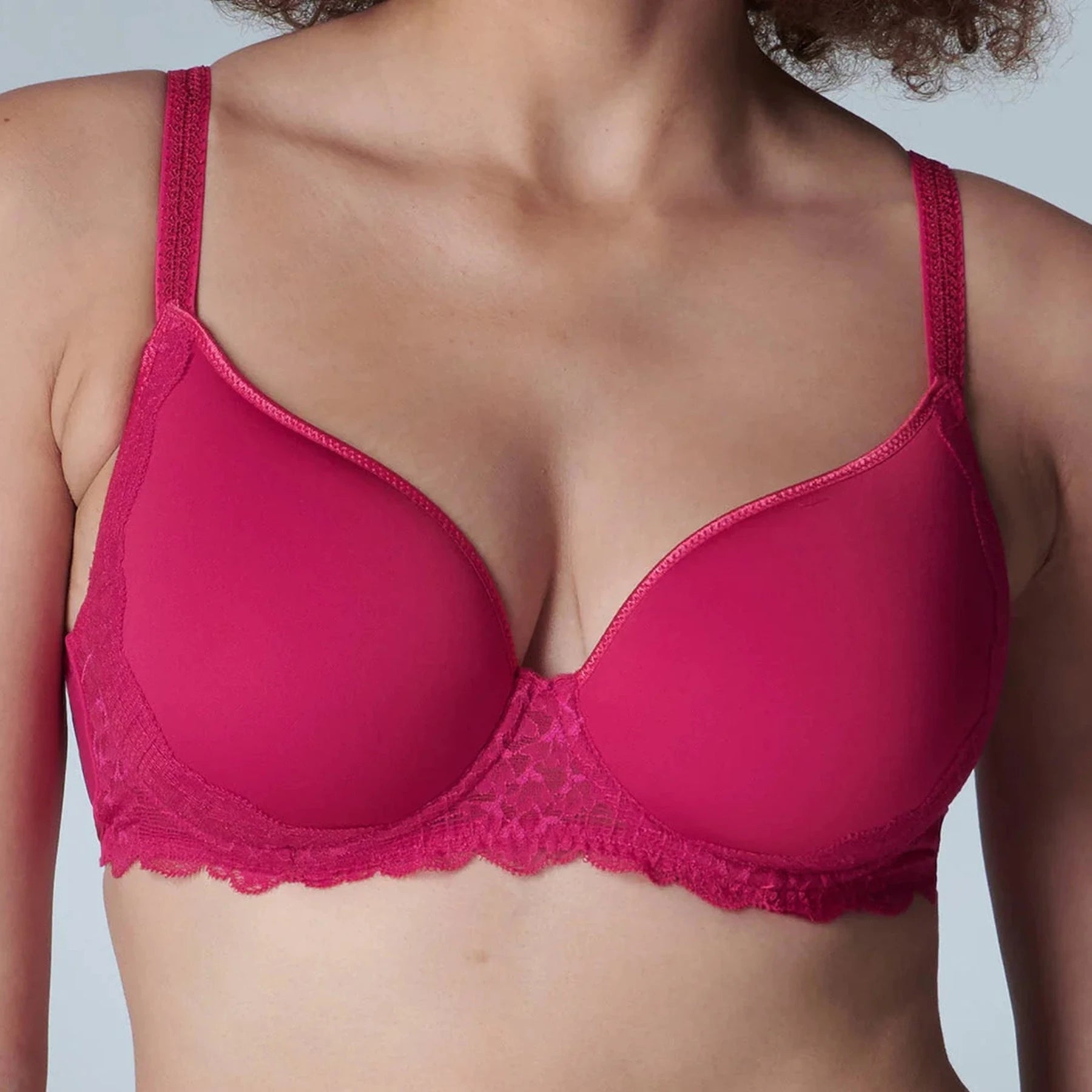 Reve 3D Plunge Bra 12Z316 - Cranberry