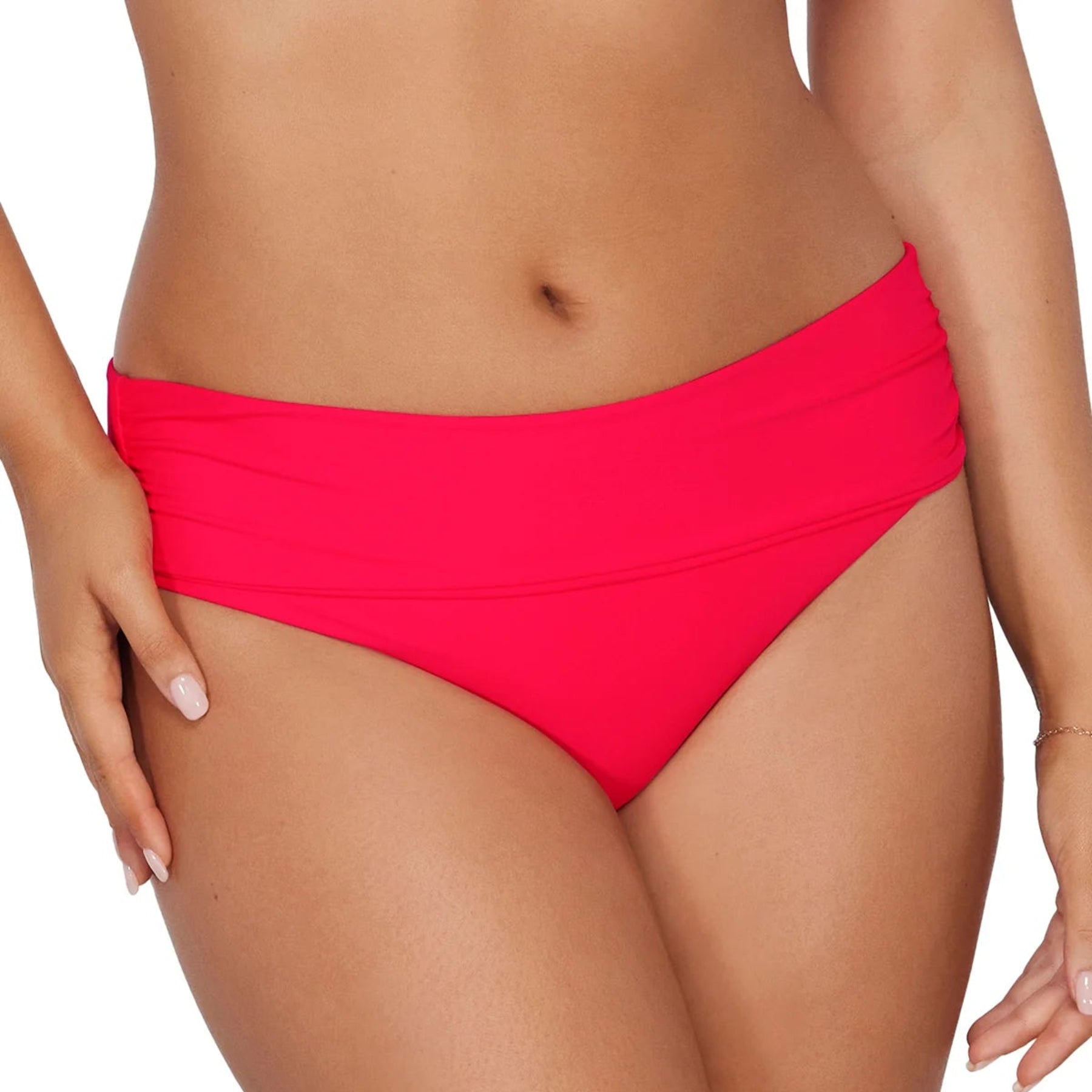 Sunsets Capri High Waist 310B Geranium Folded View