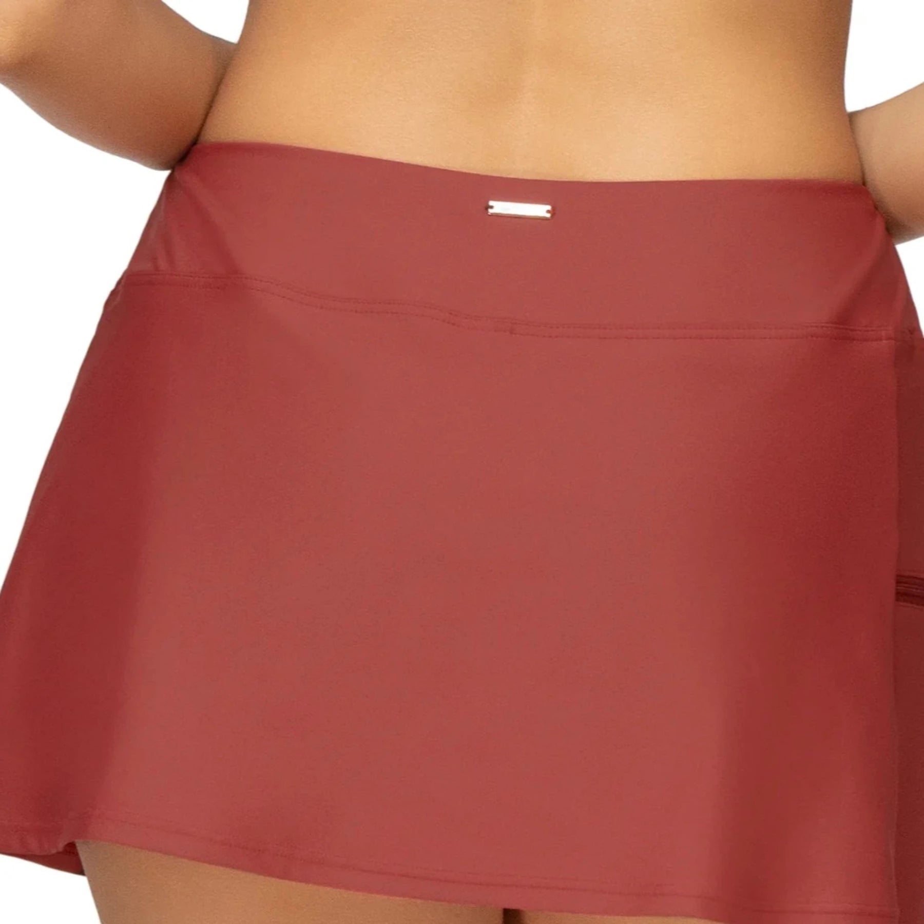 Sporty Swim Skirt 40B - Tuscan Red