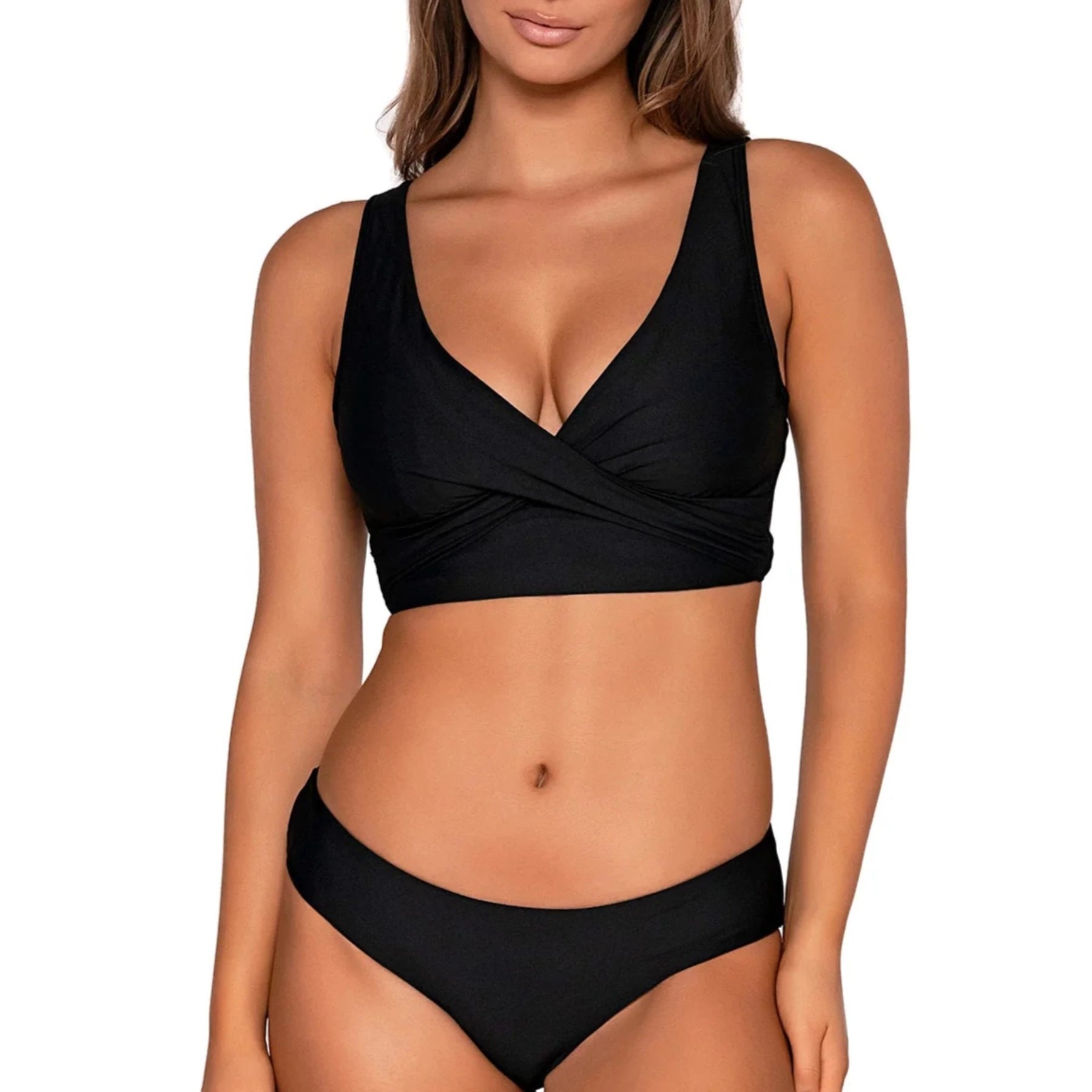 Sunsets Elsie Bikini Top 523 Black Set