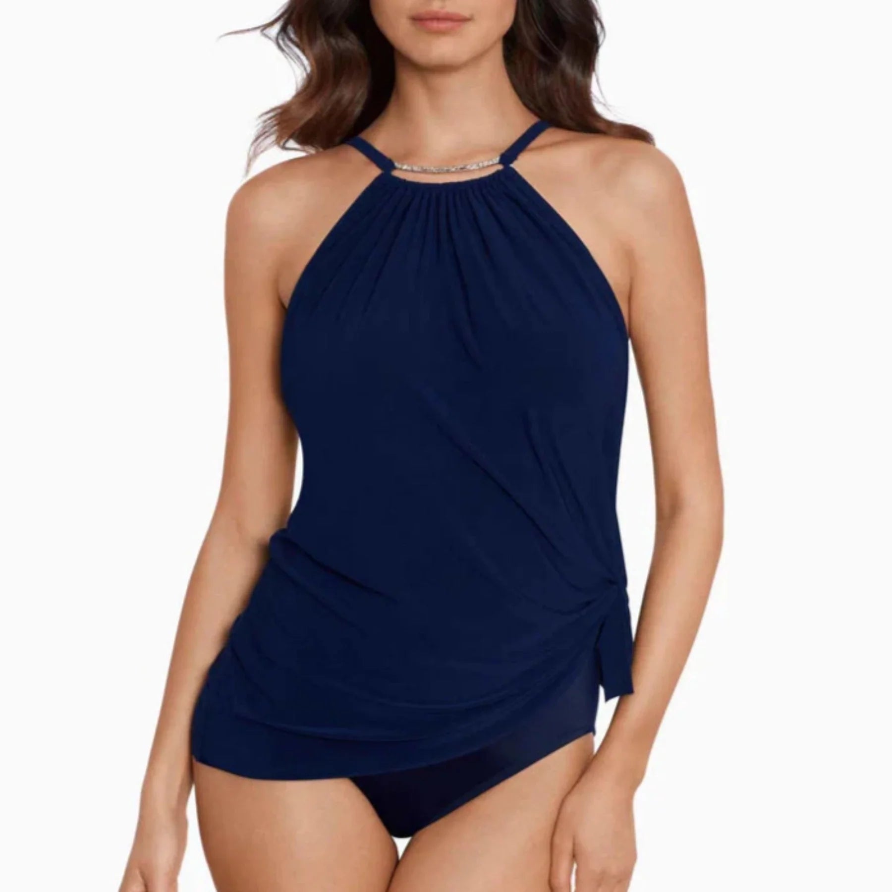 Parker One Piece Swim Dress 6006012 - Navy