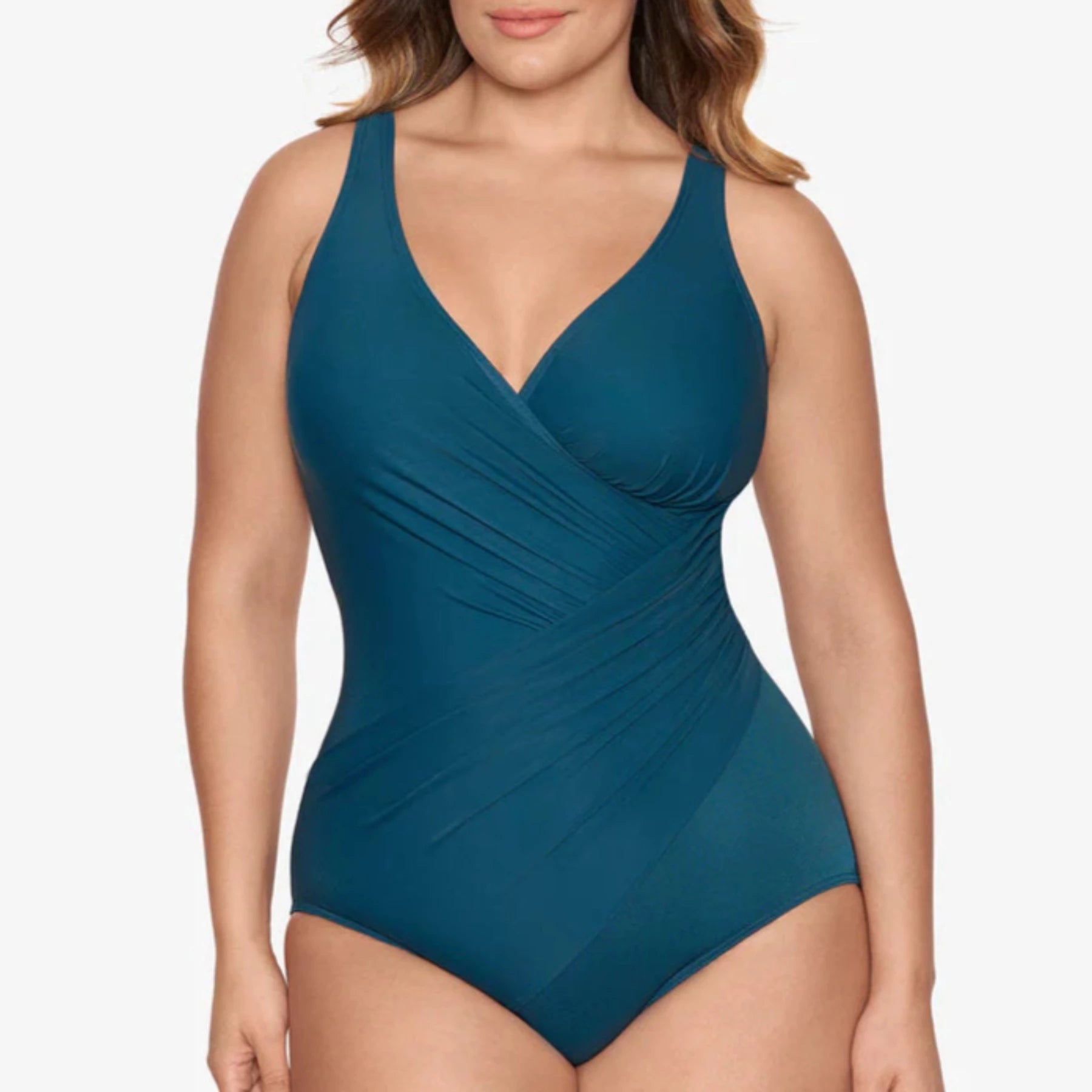 Plus Size Must Haves Oceanus One Piece Swimsuit 6519088W - Nova