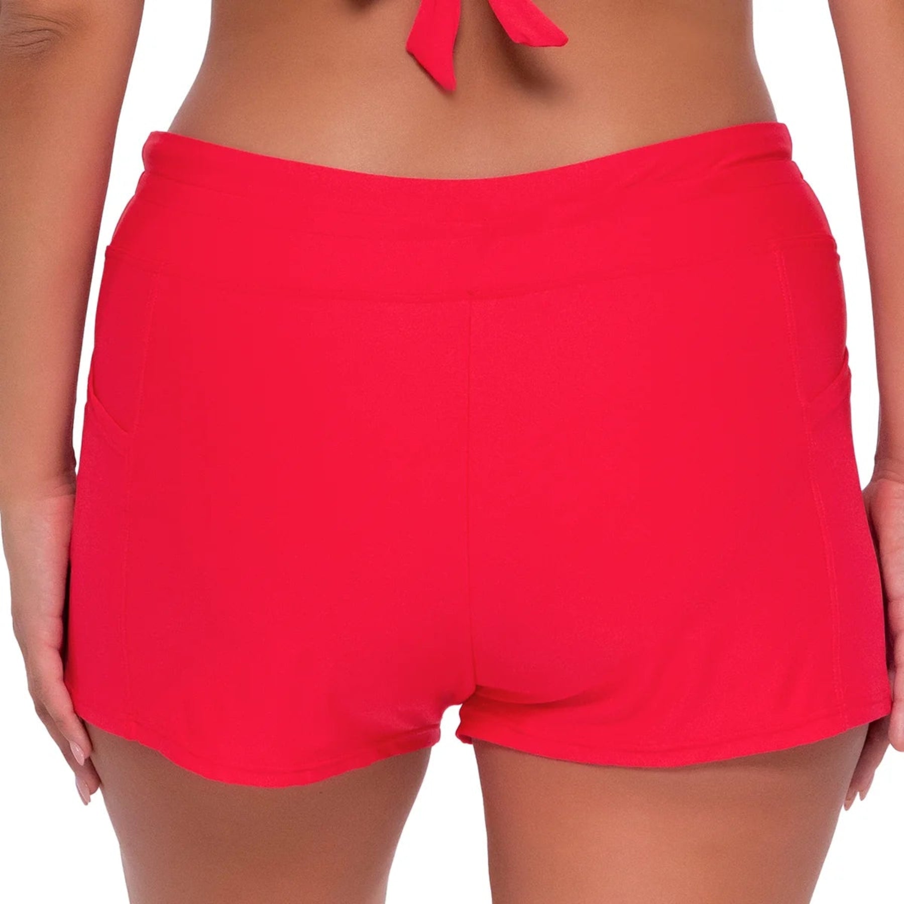 Sunsets Escape Laguna Swim Short 905B Geranium Back