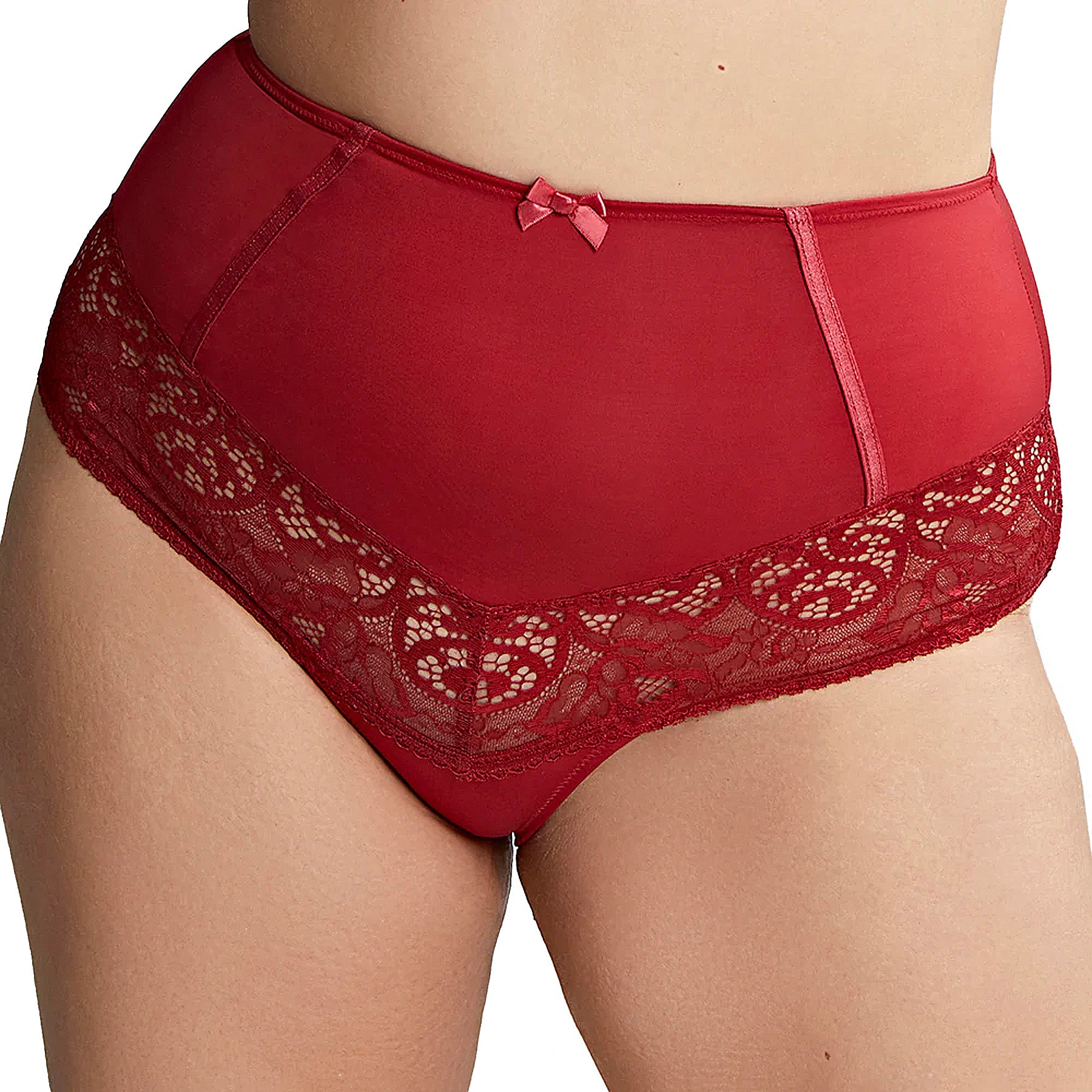Panache Sculptresse Estel High Waist Brief 9684 Raspberry Front