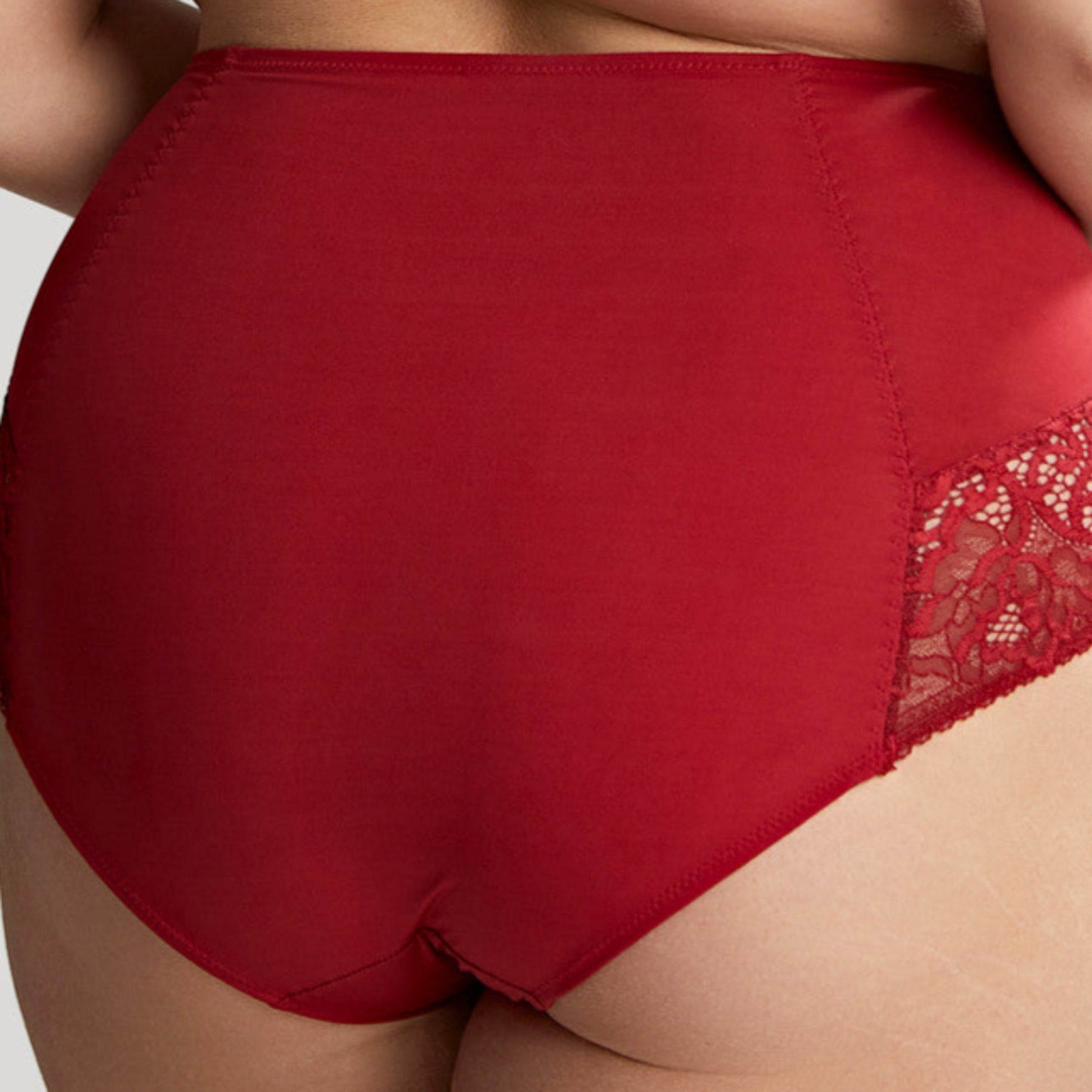 Estel High Waist Brief 9684 - Raspberry