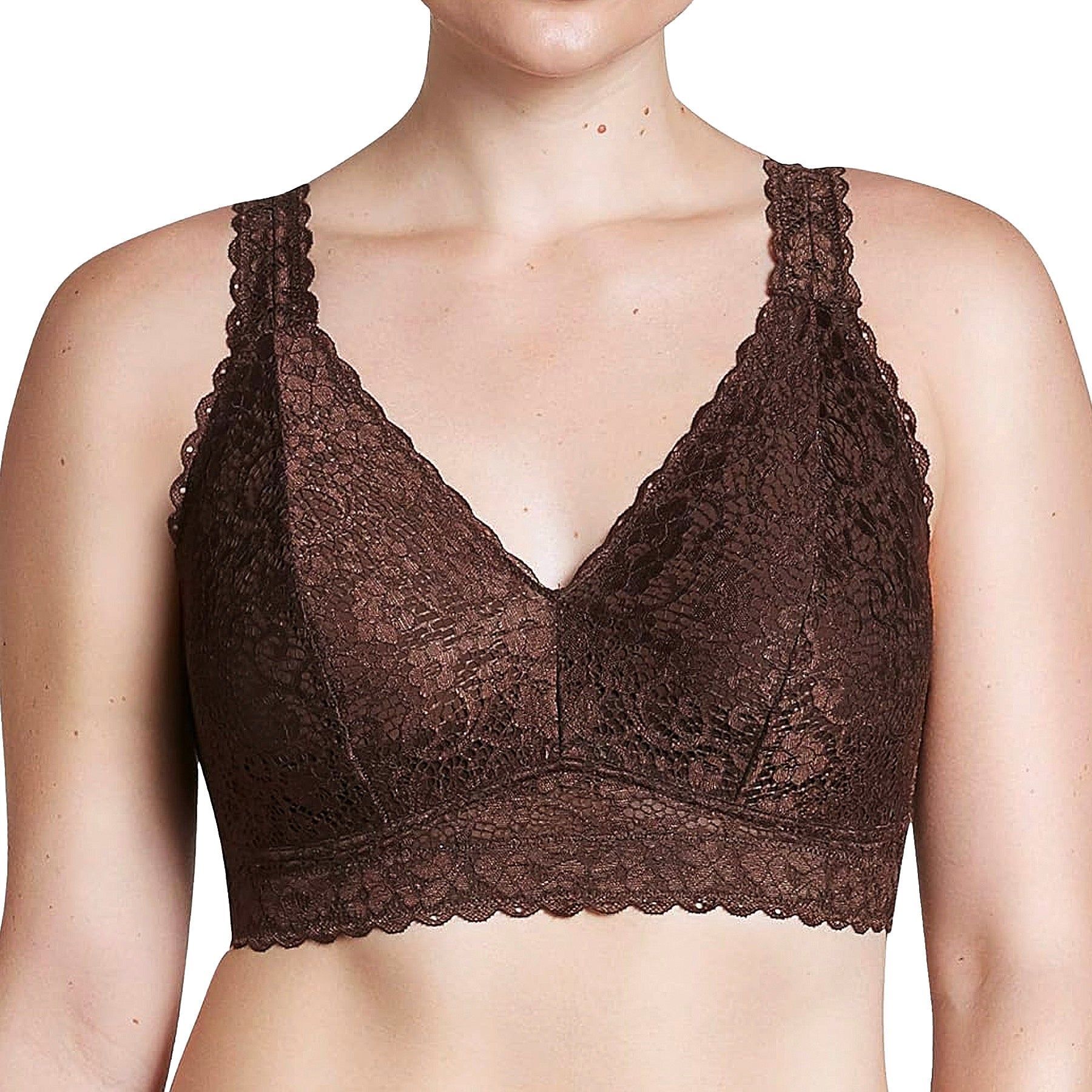 Parfait Adriana Lace Bralette P5482 Deep Nude Front
