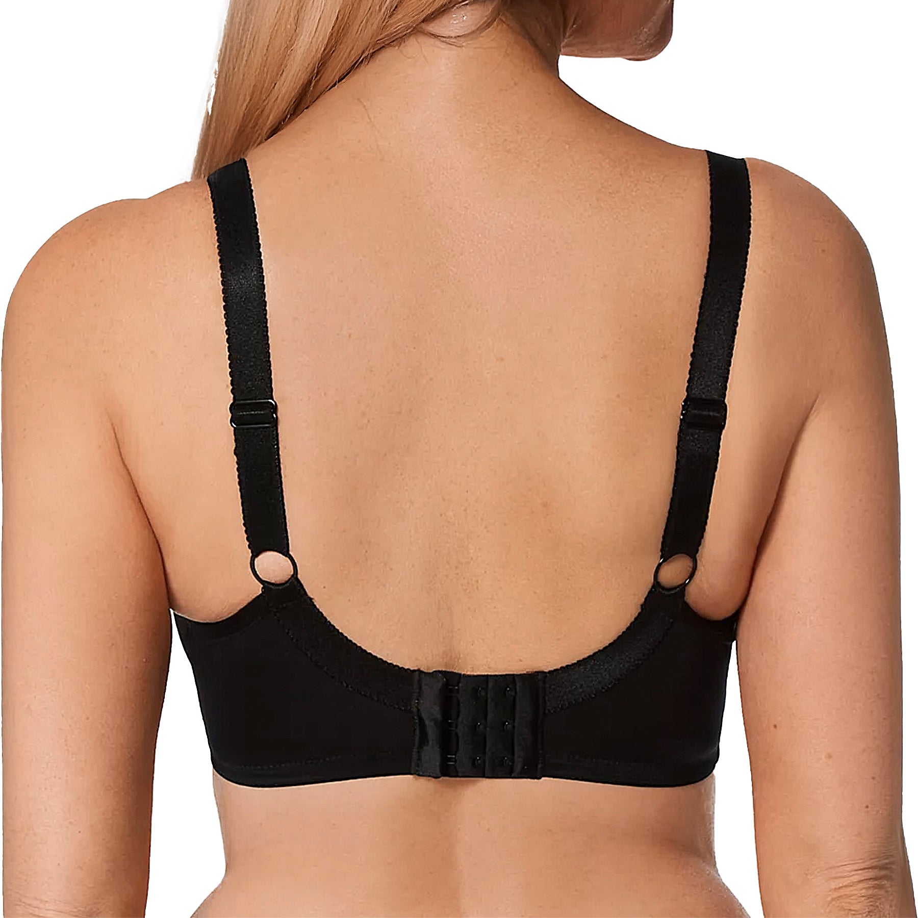Fit Fully Yours Alexa See-Thru Bra B2151 Black Back
