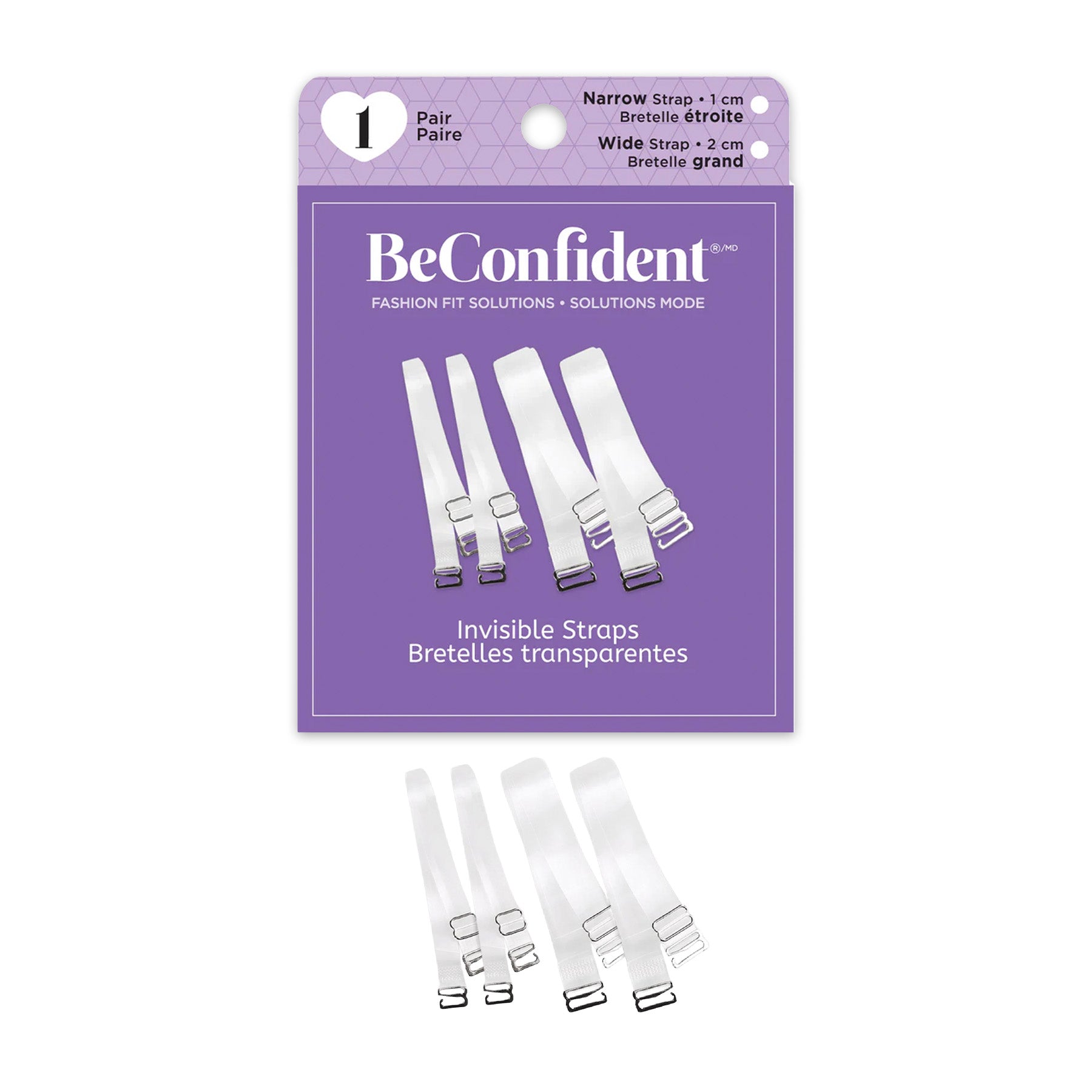 BeConfident Invisible Straps BC30150 Narrow or Wide Front