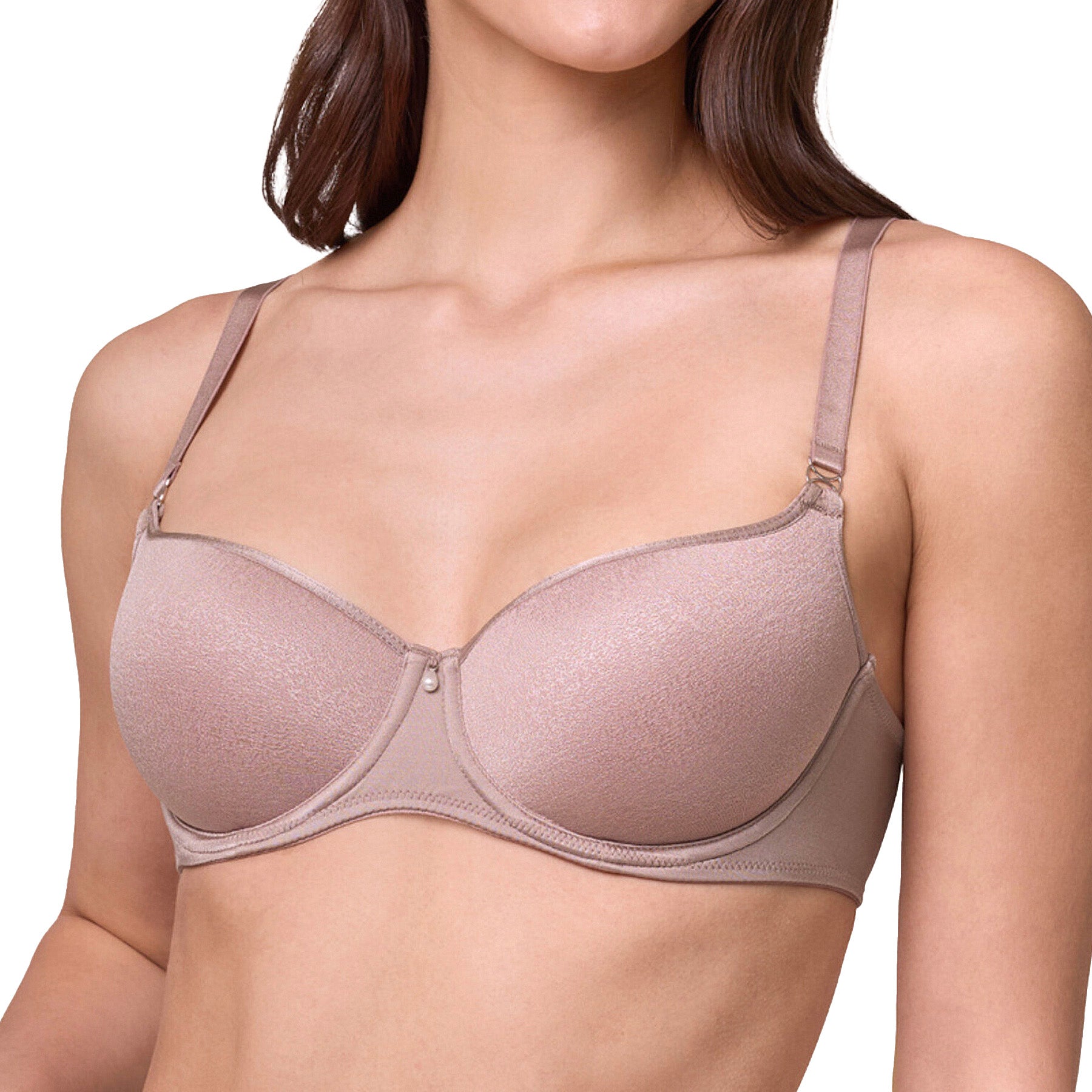 Montelle Spacer Balconette Bra 9360 Moonshell Front