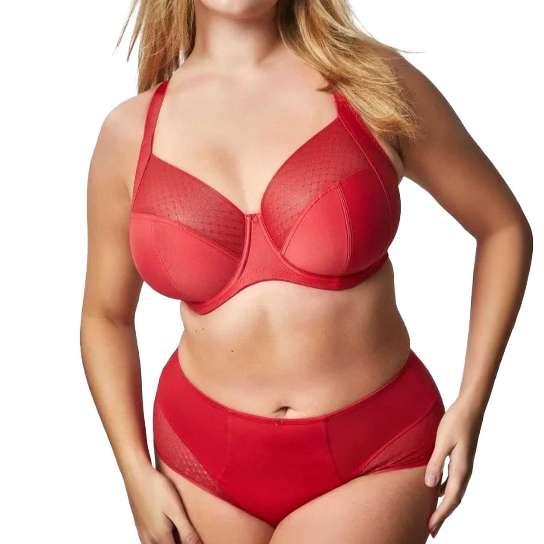Panache Sculptresse Bliss Full Cup Bra 10685 Salsa Red Set
