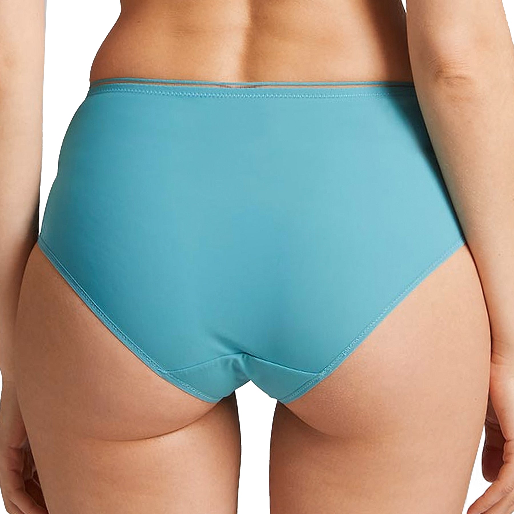 Simone Perele Bloom Deep Brief 12Y770 Green Grey Back