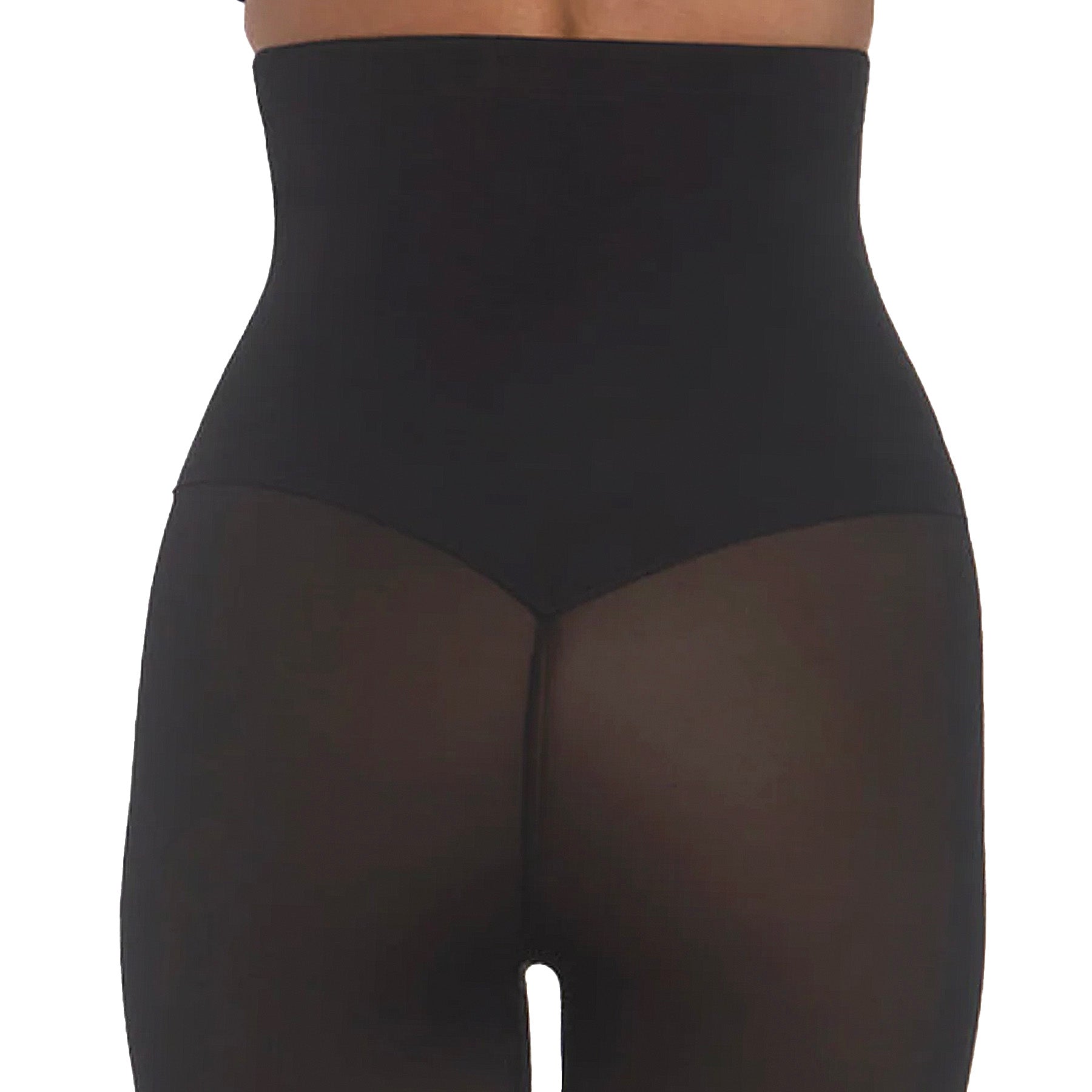 Dominique Melanie Firm Control High Waist Thigh 104 Black Back