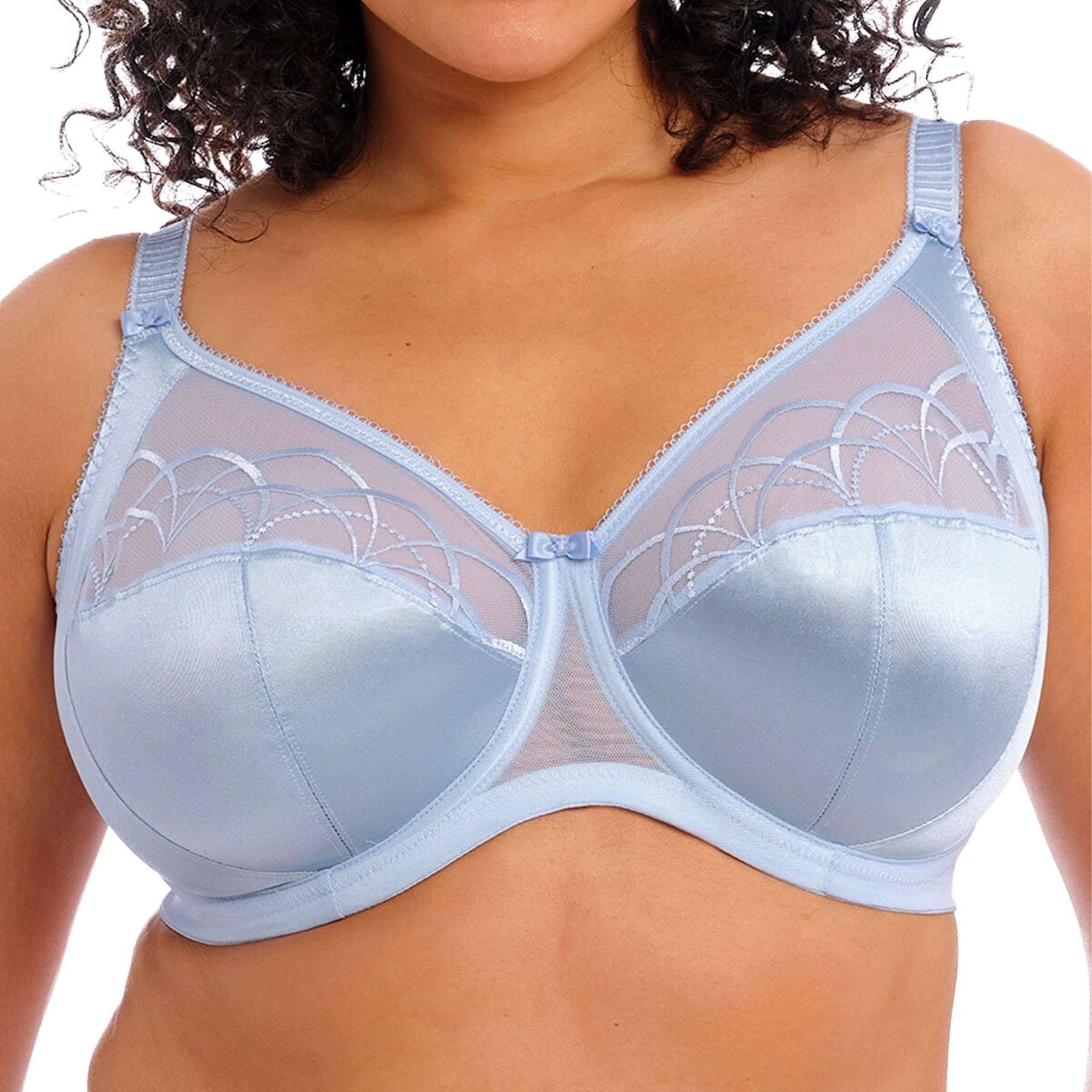 Elomi Cate Underwire Full Cup Banded Bra EL4030 Alaska Front