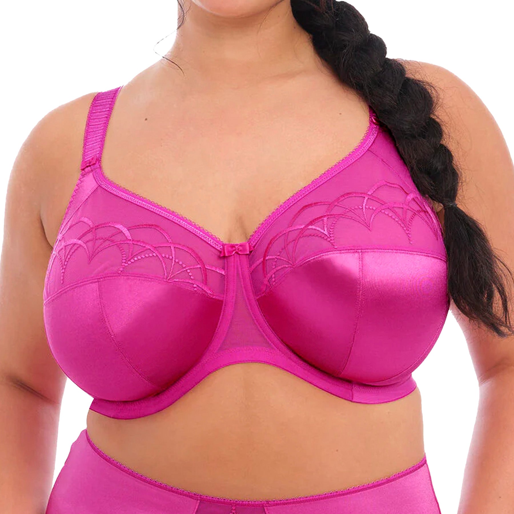 Elomi Cate Underwire Full Cup Banded Bra EL4030 Camelia Front