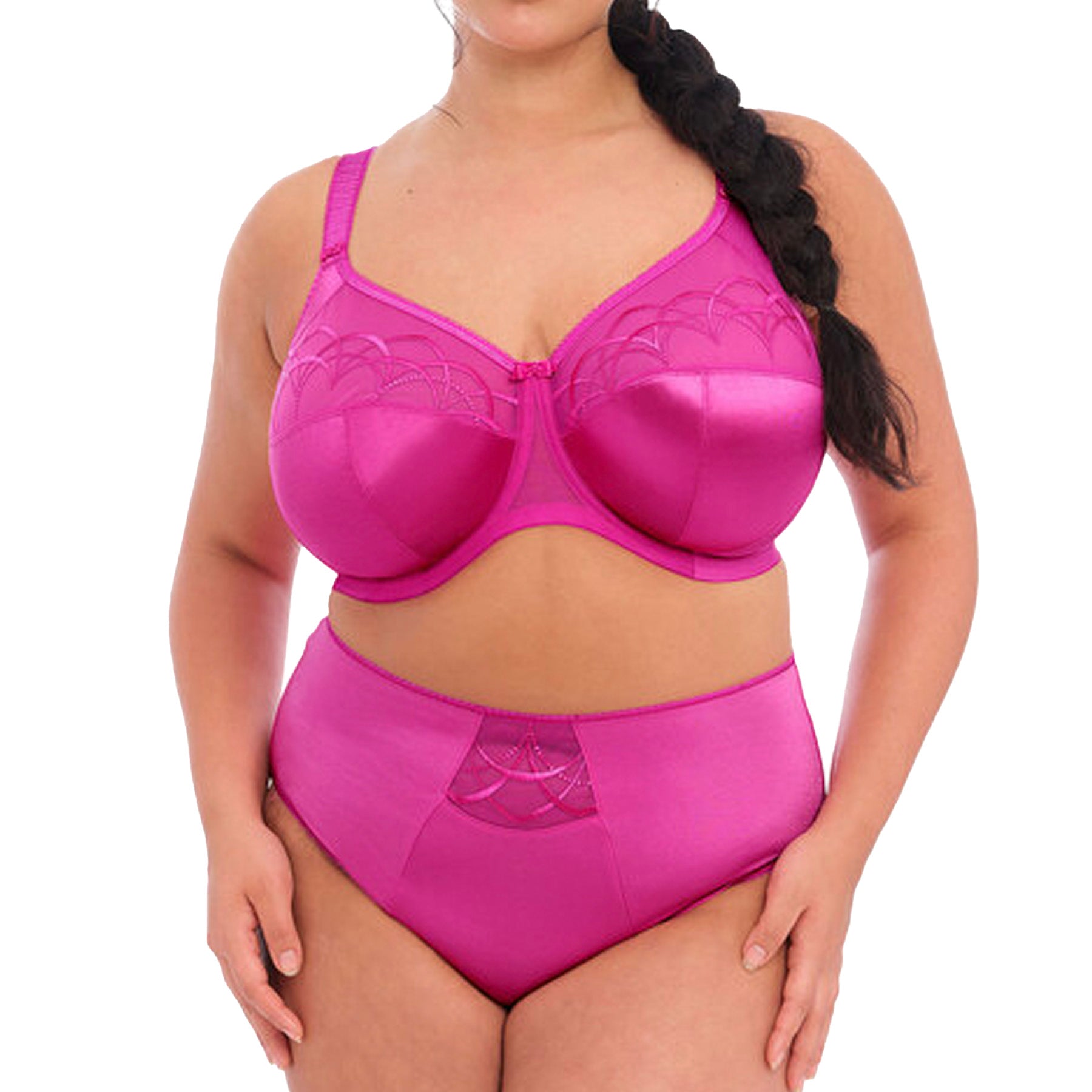 Elomi Cate Underwire Full Cup Banded Bra EL4030 Camelia Set