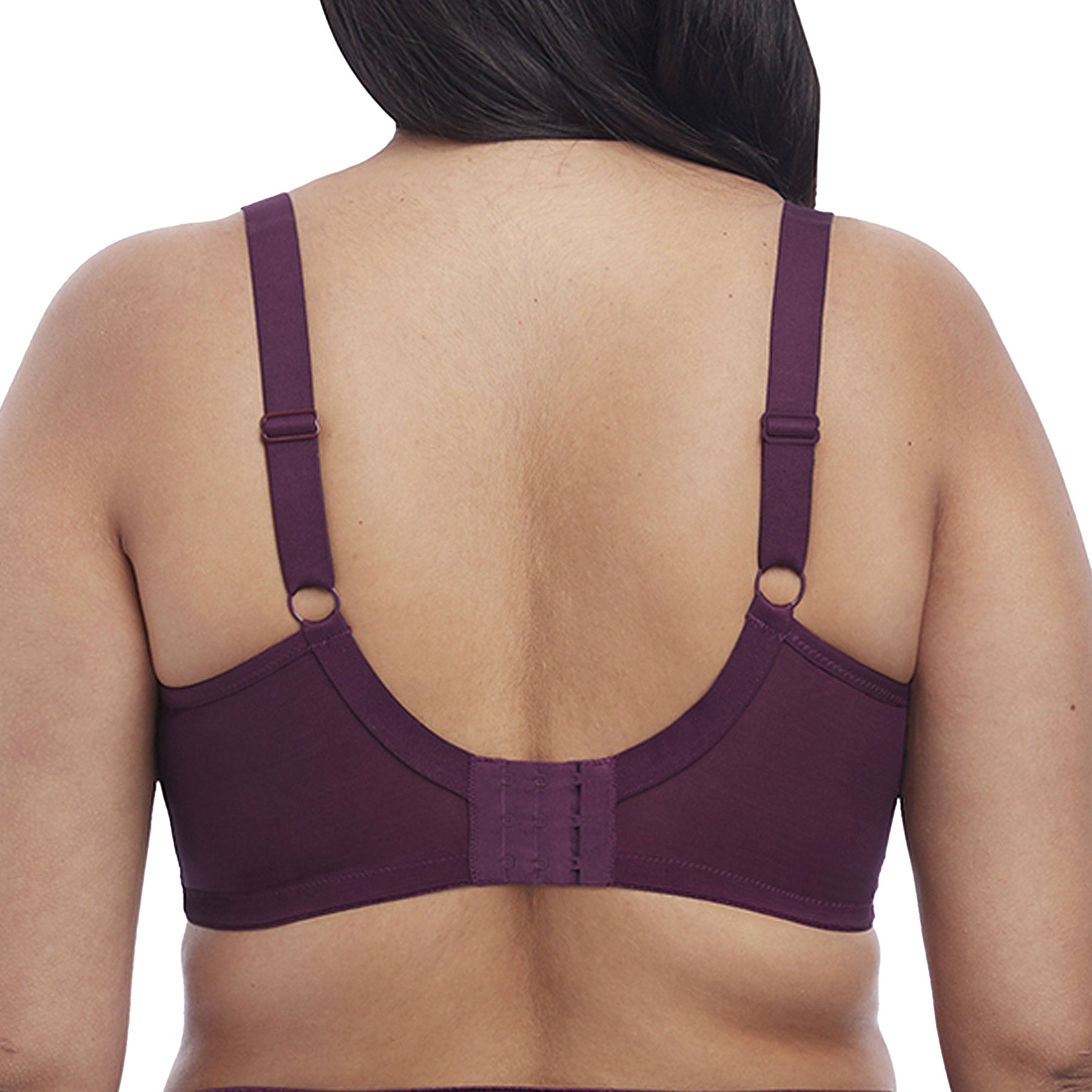 Elomi Eugenie Plunge Bra EL4470 Gilded Berry Back