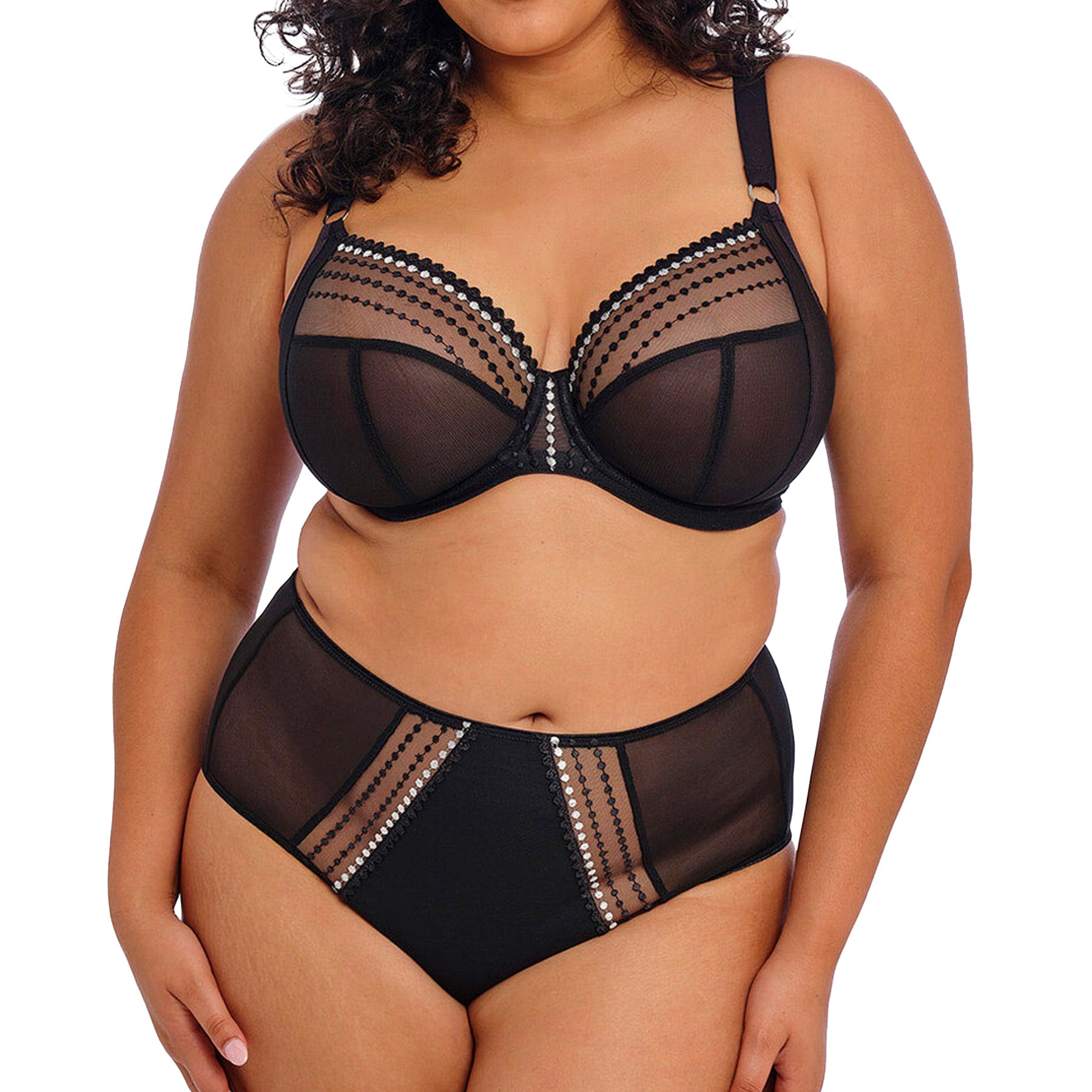 Elomi Matilda Full Brief EL8906 Black Set