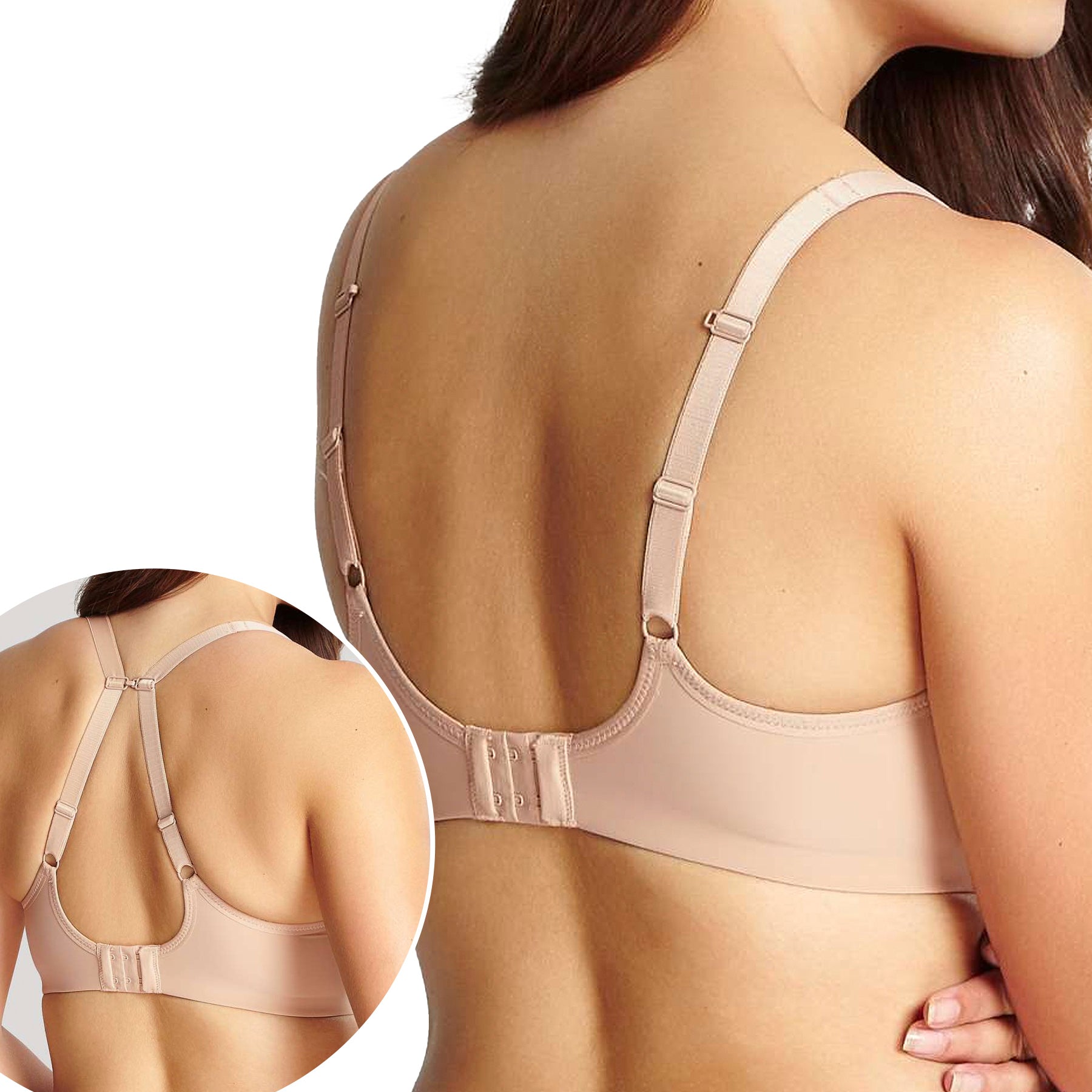Panache Eleanor Nursing Bra 9081 Latte Back
