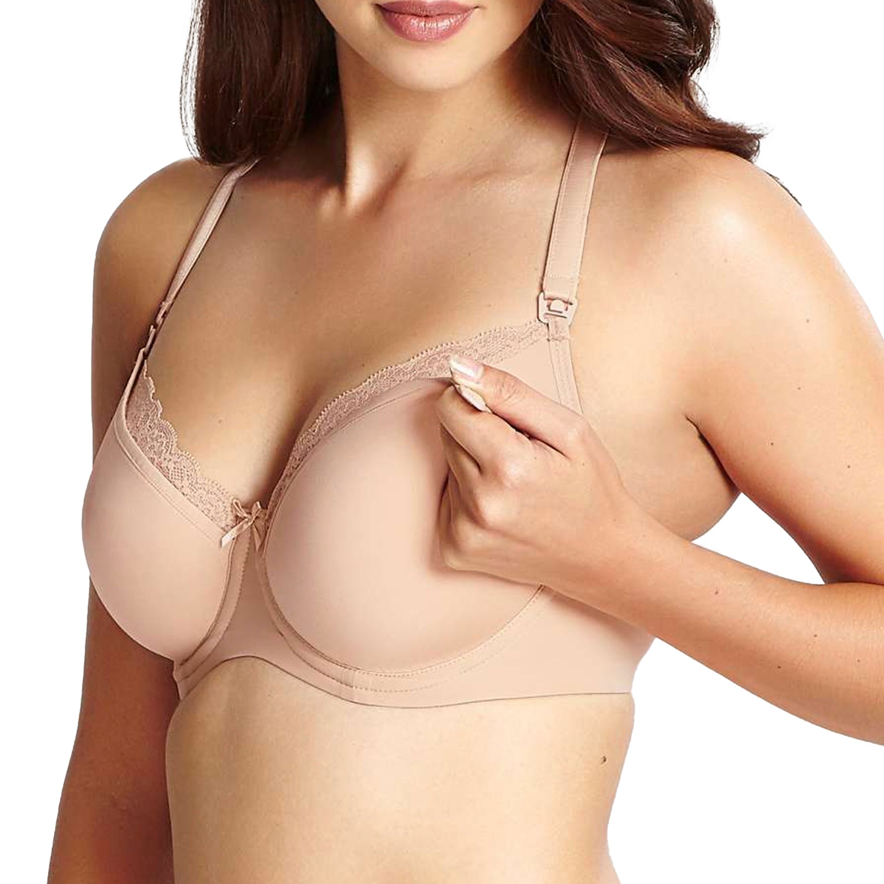 Panache Eleanor Nursing Bra 9081 Latte Front