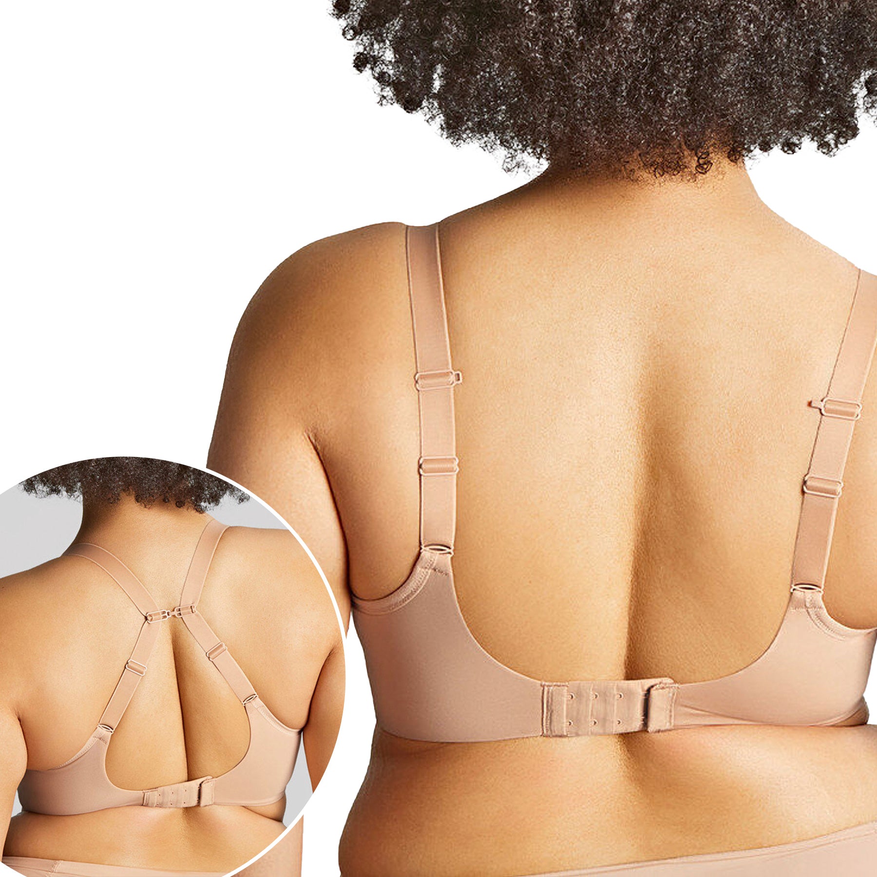 Panache Sculptresse Elegance Moulded Spacer Bra 10401 Honey Back