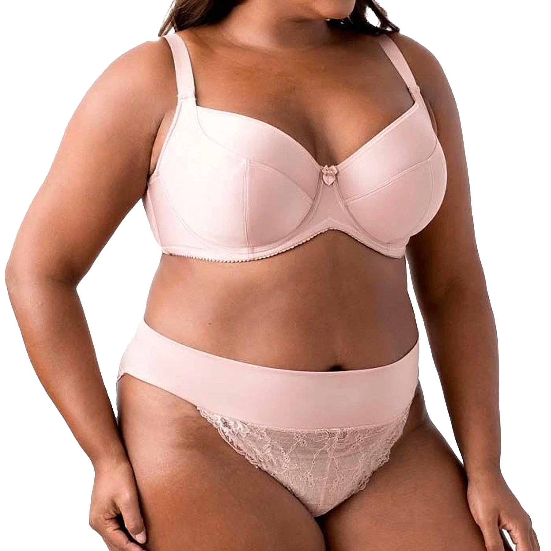 Elila Balcony Underwire Bra 2818 - Dusty Rose