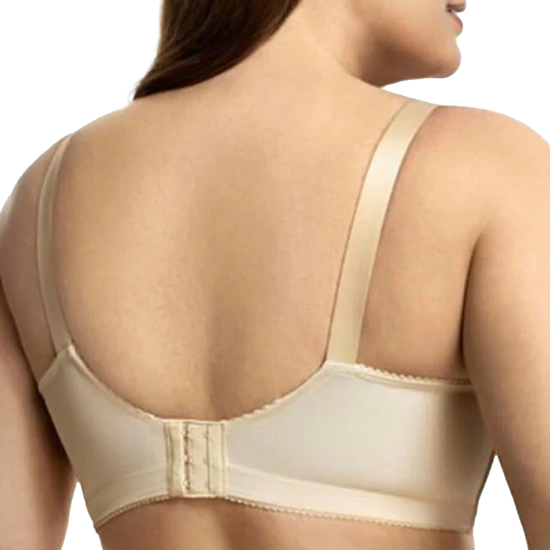 Elila Microfiber Molded Softcup Bra 1803 Nude Back