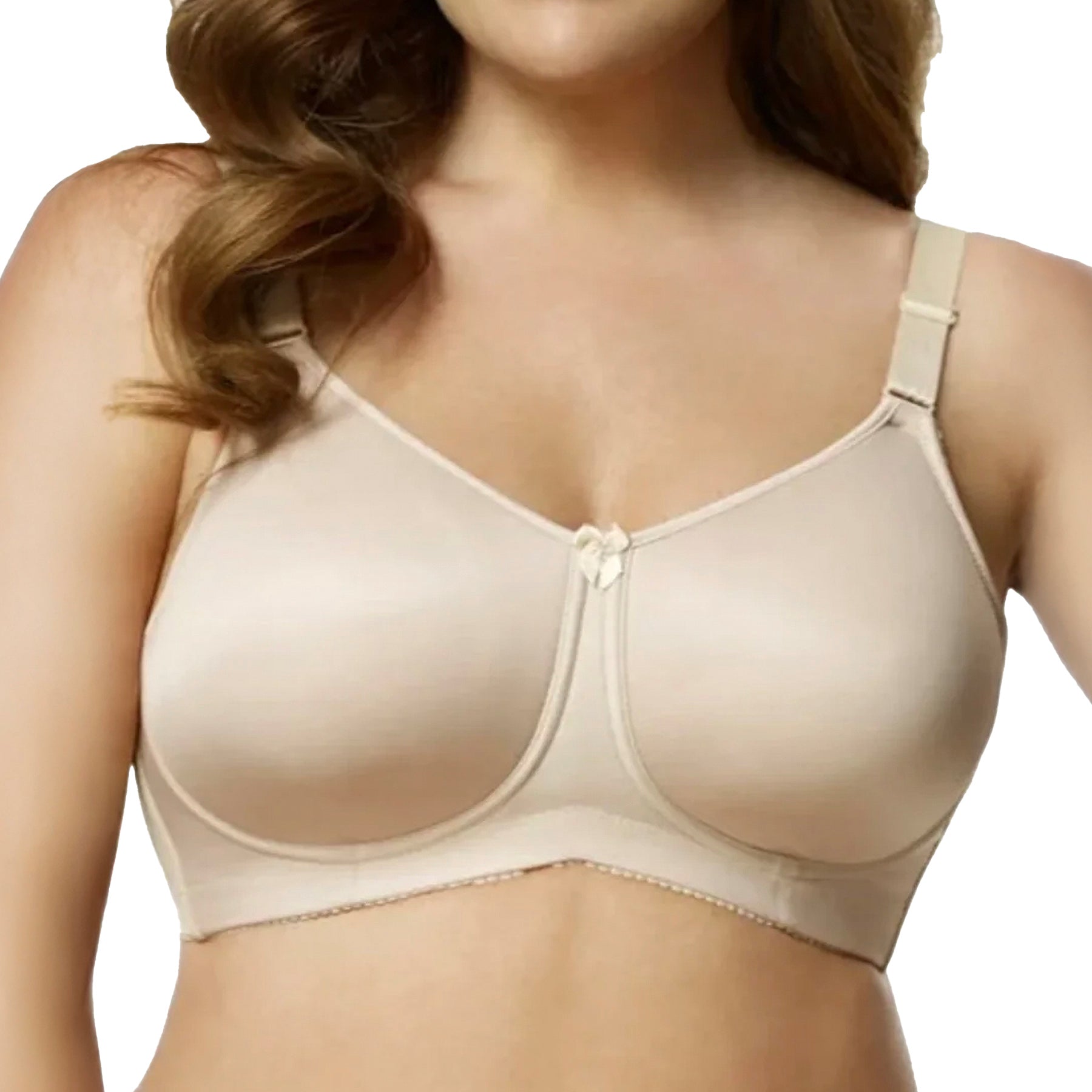 Elila Microfiber Molded Softcup Bra 1803 Nude Front