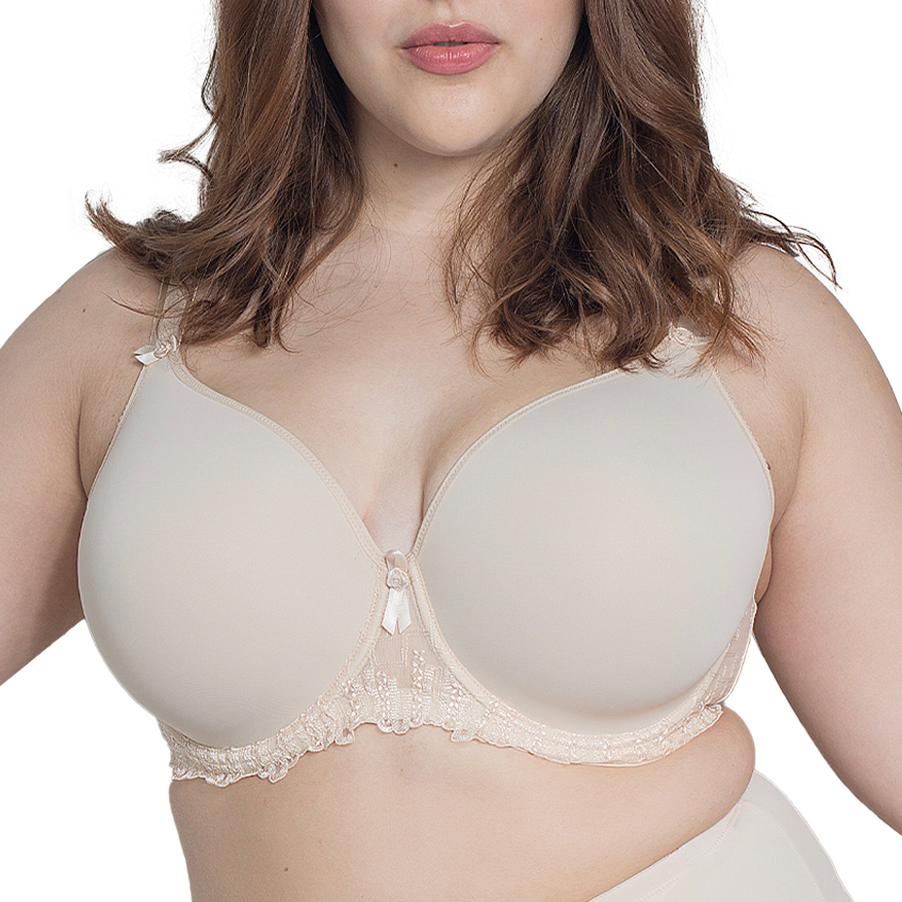 Fit Fully Yours Elise Moulded Underwire Bra B1812 Soft Nude