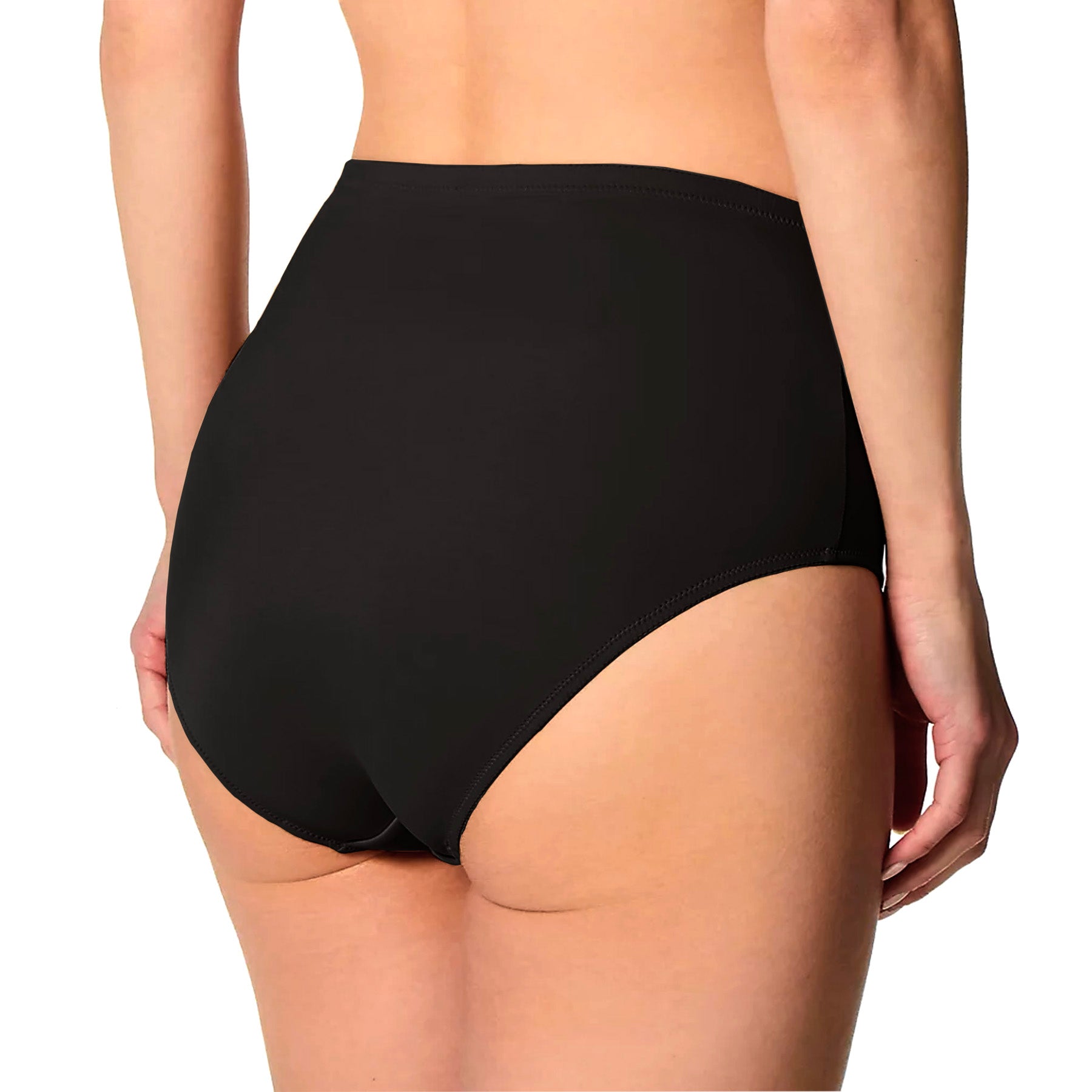 Fit Fully Yours Elise Brief U1813 Black Rear View