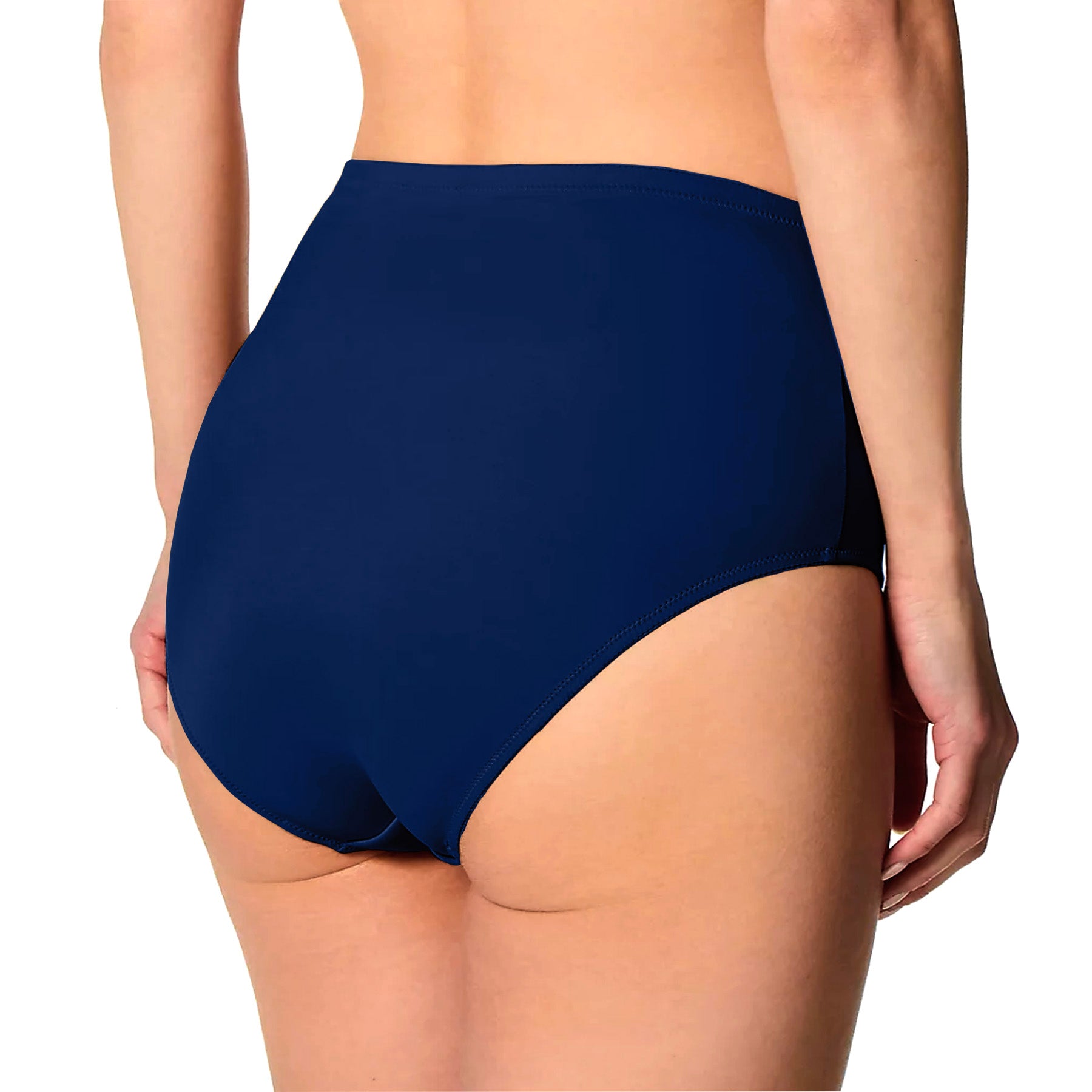 Fit Fully Yours Elise Brief U1813 Navy Rear View