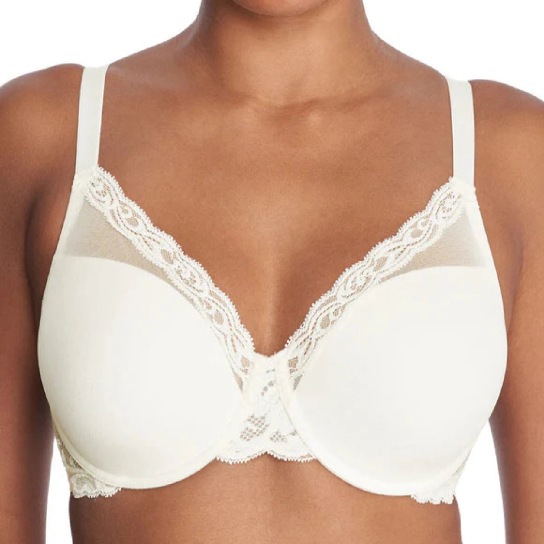 Natori Feathers Full Figure Contour Underwire Bra 741299 - Ivory