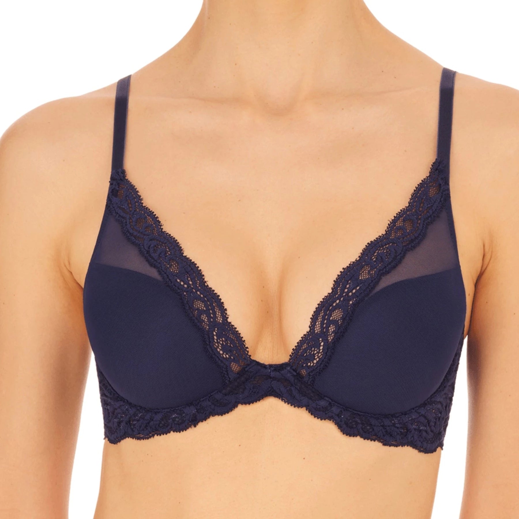 Natori Feathers Contour Plunge Bra 730023 - Twilight