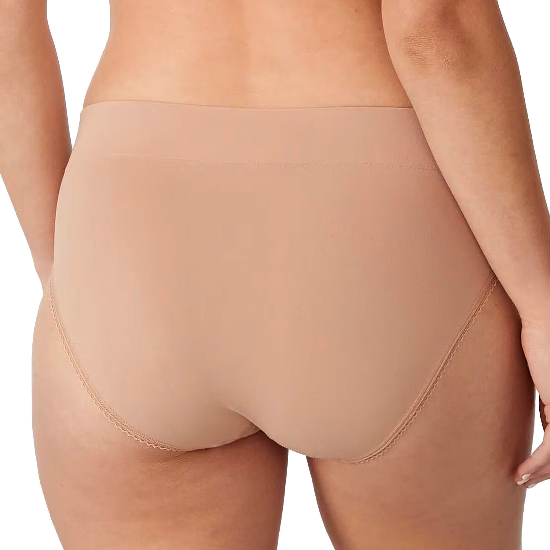 Wacoal Feeling Flexible Hi-Cut Brief Panty 871332 Tan Back