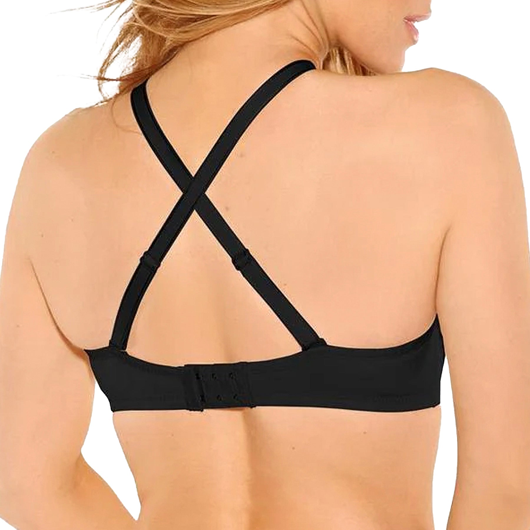 Fit Fully Yours Felicia Strapless Bra B1011 Black Back