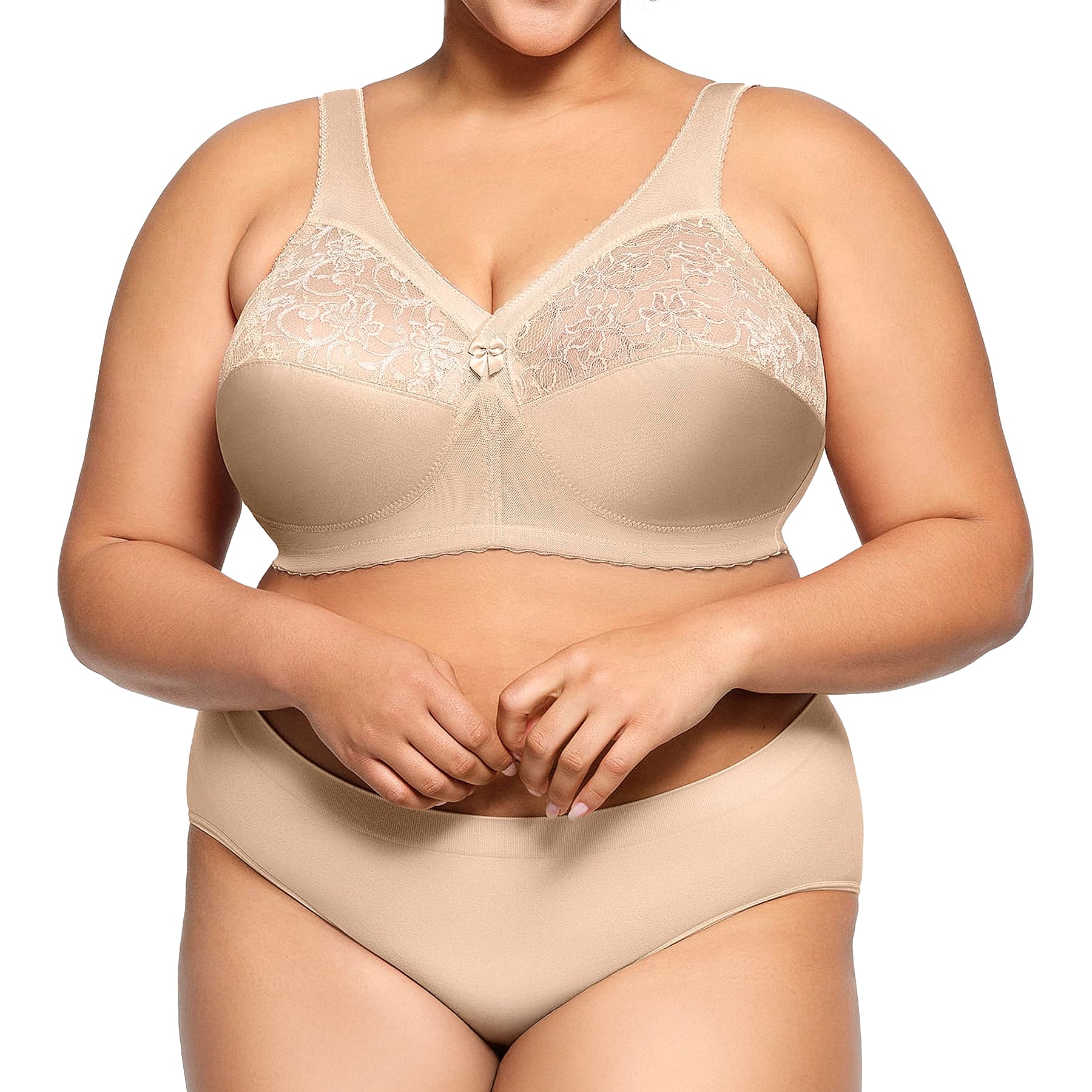 Glamorise MagicLift Original Support Bra 1000 Blush Set
