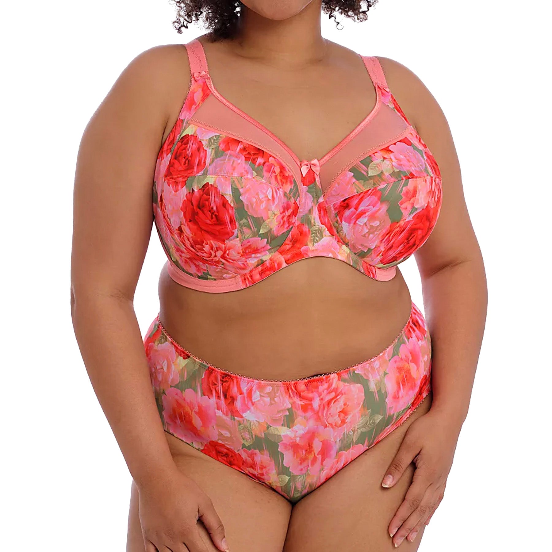 Goddess Kayla Banded Underwire Bra GD6162 Rose Garden Set
