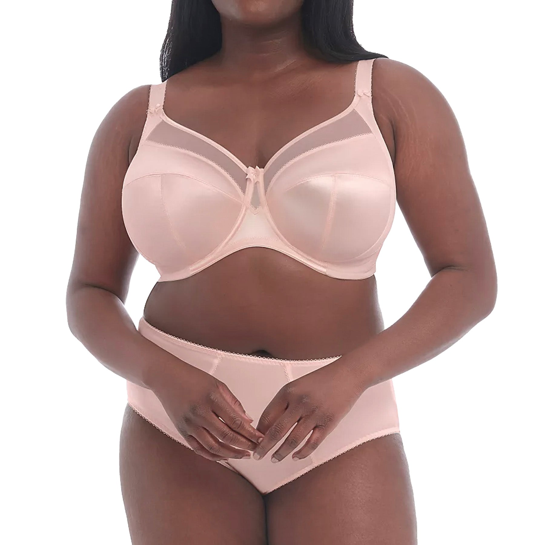 Goddess Keira Non-Wired Bra GD6093 Pearl Blush Set