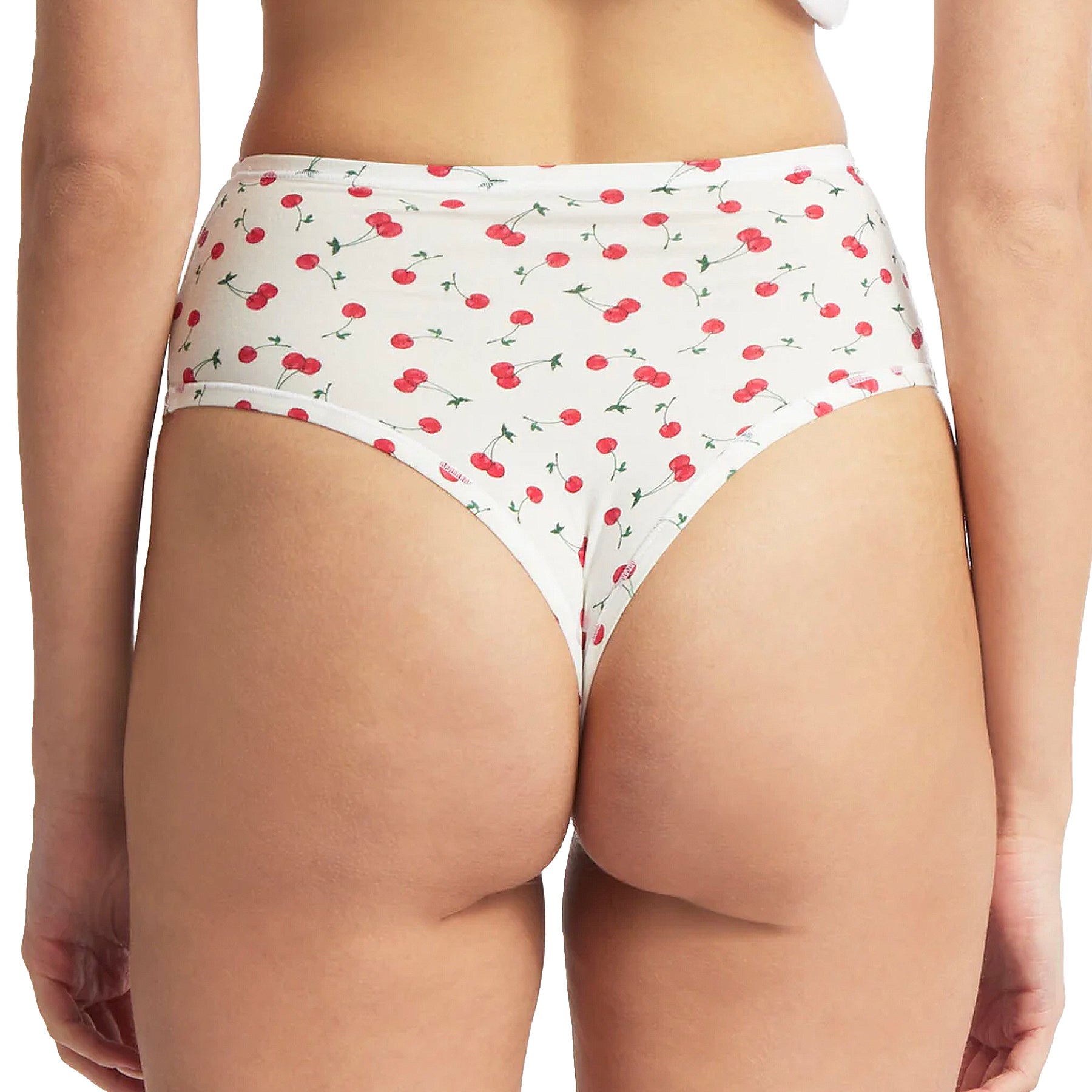 Hanky Panky Printed PlayStretch Hi Rise Thong PR721924 Cherry On Top Back