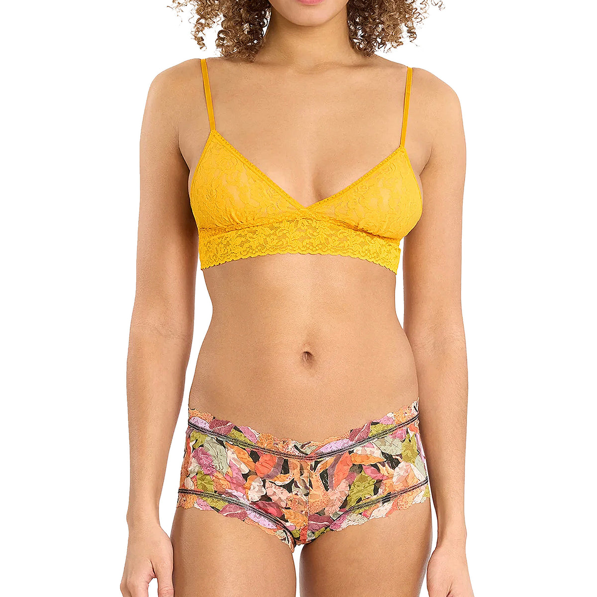 Hanky Panky Printed Signature Lace Boyshort PR4812 Now You See Me Set
