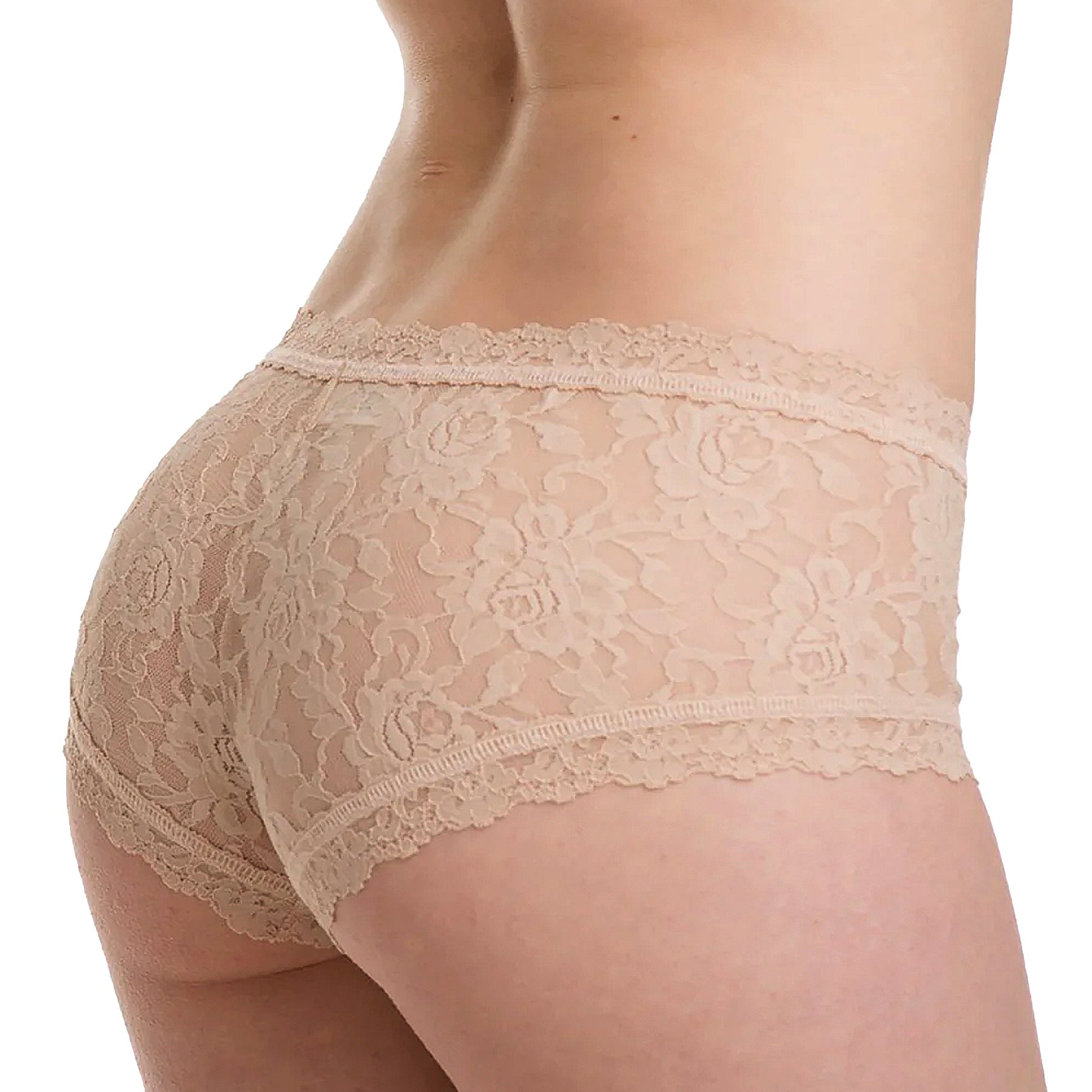Hanky Panky Signature Lace Boyshort 4812 Chai Back