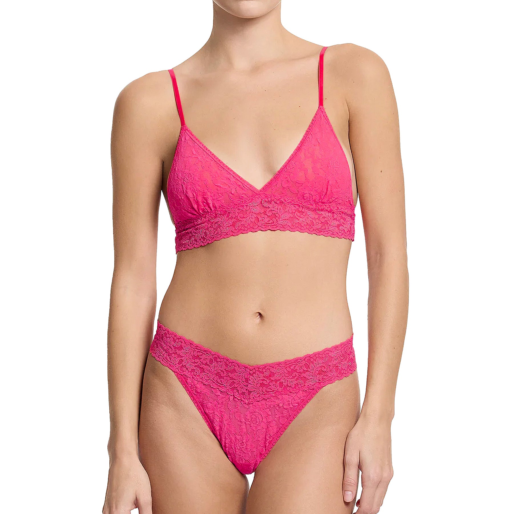 Hanky Panky Signature Lace Original Rise Thong 4811P Intuition Set