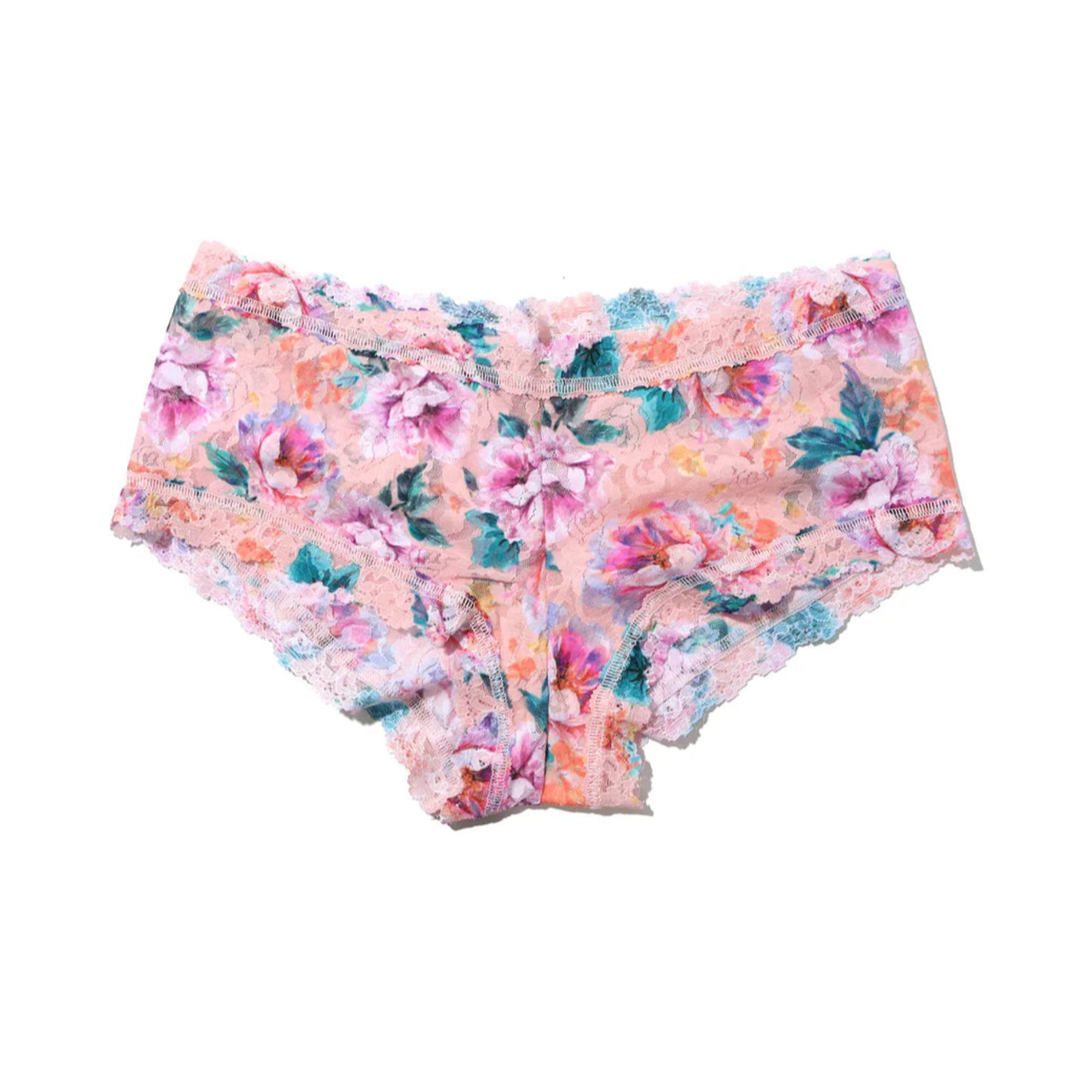 Printed Signature Lace Boyshort PR4812 - Buy Myself Flowers (BMFP)