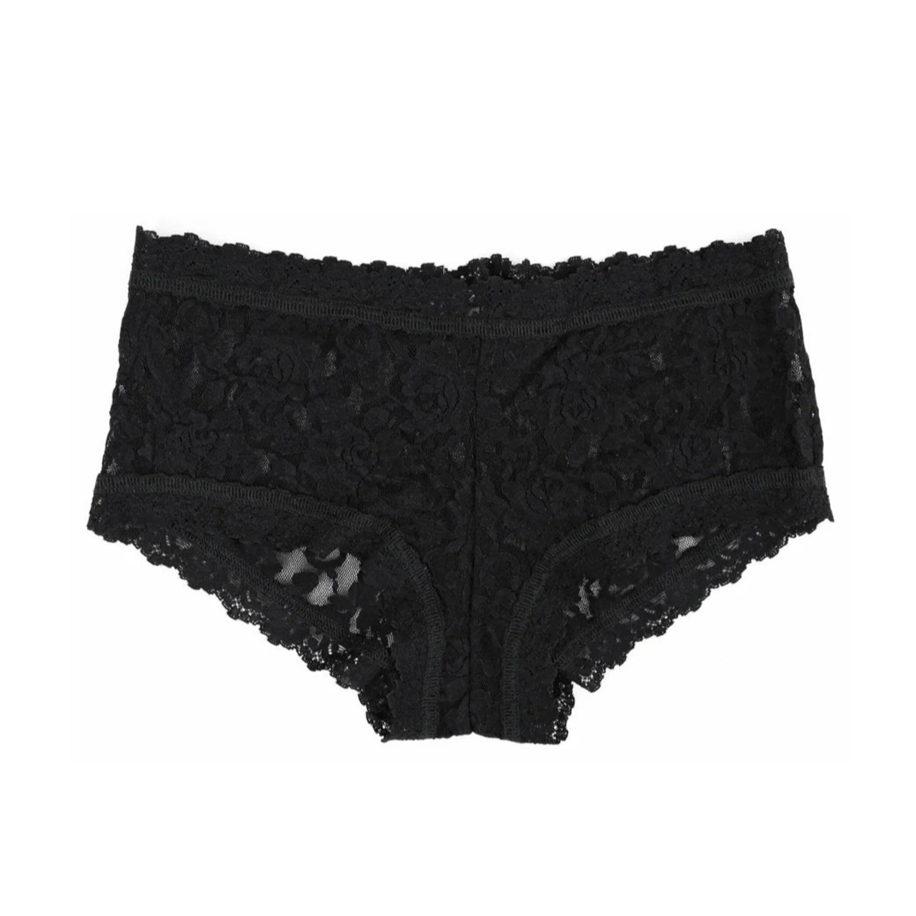 Signature Lace Boyshort 4812 - Black