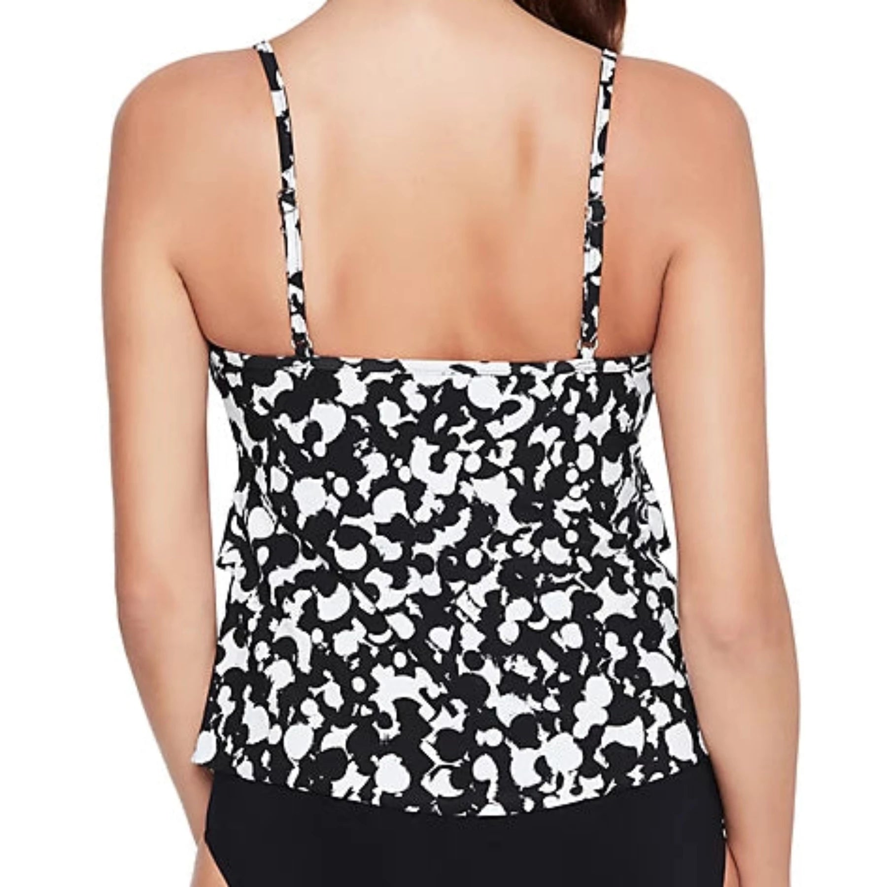 Hot Spot Rita Tankini 6012844 - Black/White