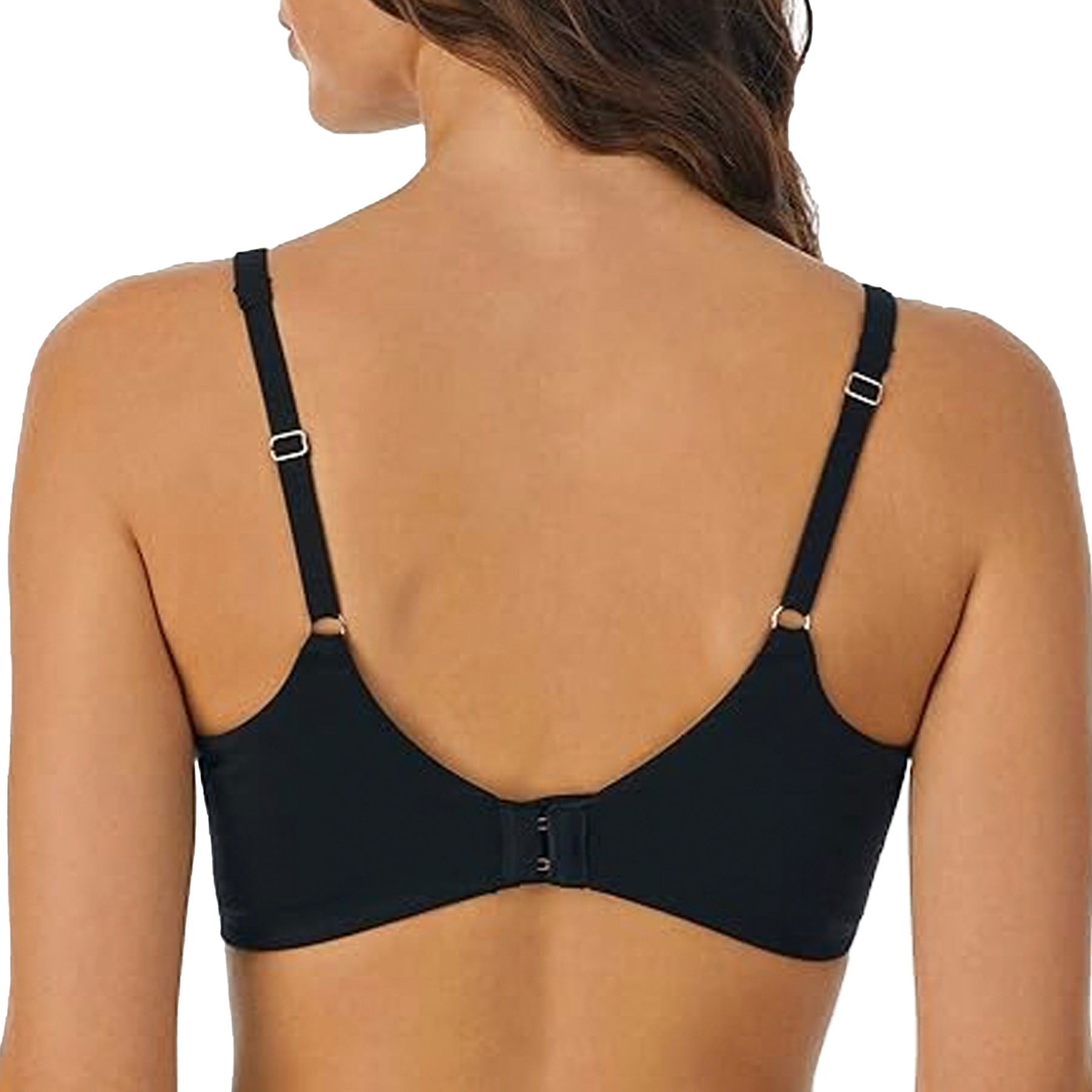 Le Mystere Cotton Touch Unlined Demi 5520 Black Back