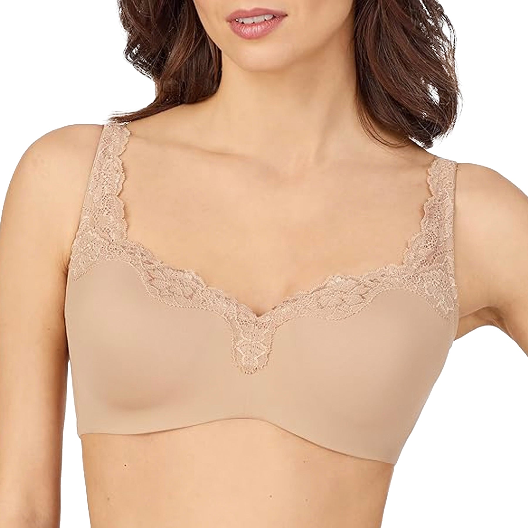 Le Mystere Lace Tisha Bra 965 Natural Front