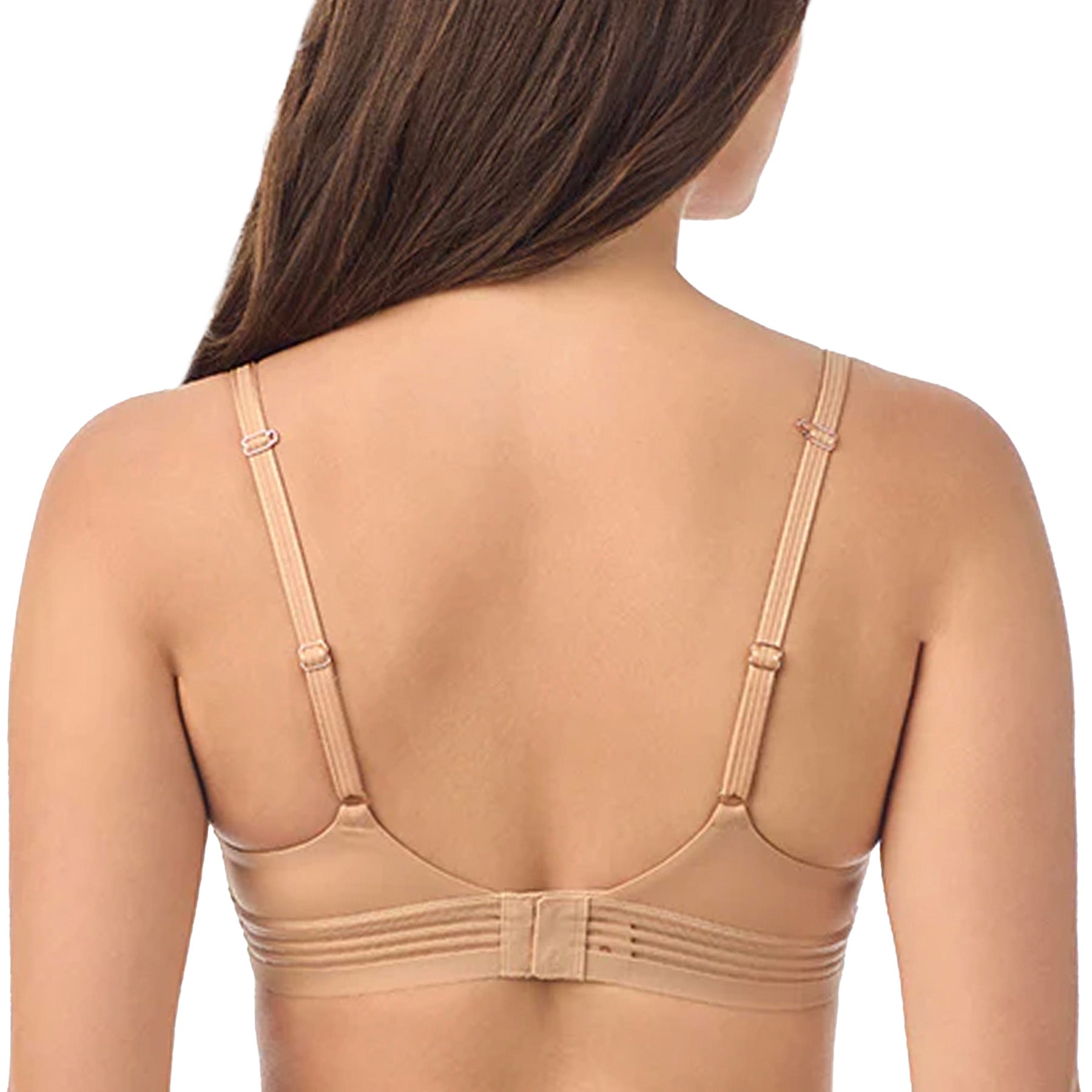 Le Mystere Second Skin Wireless Bra 9221 Almond Back